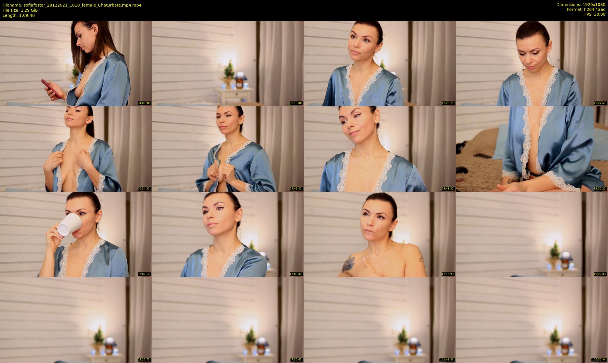 sofiafoster — 70 minute Chaturbate female cam show recording, 1080p, Dec 28, 2021