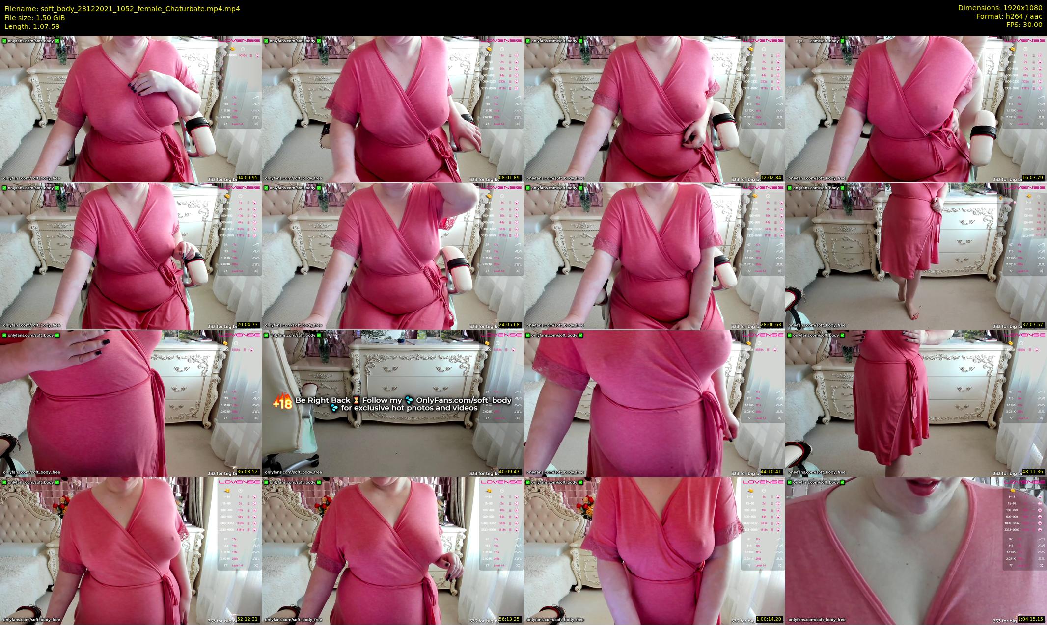 soft_body — 68 minute Chaturbate female cam show recording, 1080p, Dec 28, 2021