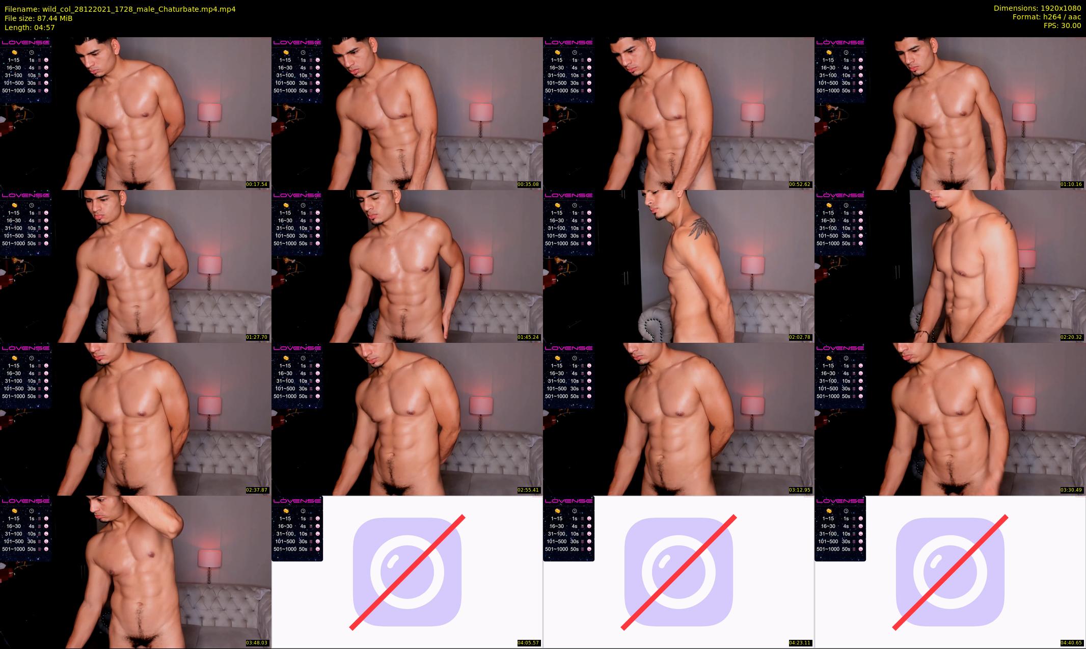 wild_col — 5 minute Chaturbate male cam show recording, 1080p, Dec 28, 2021