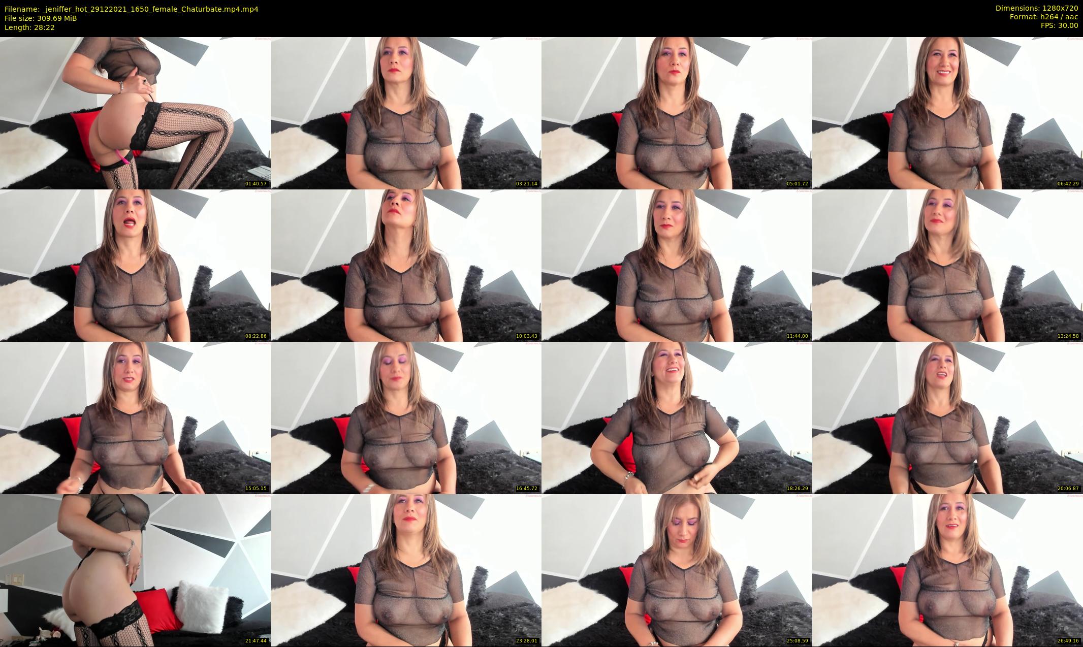 _jeniffer_hot — 29 minute Chaturbate female cam show recording, 720p, Dec 29, 2021