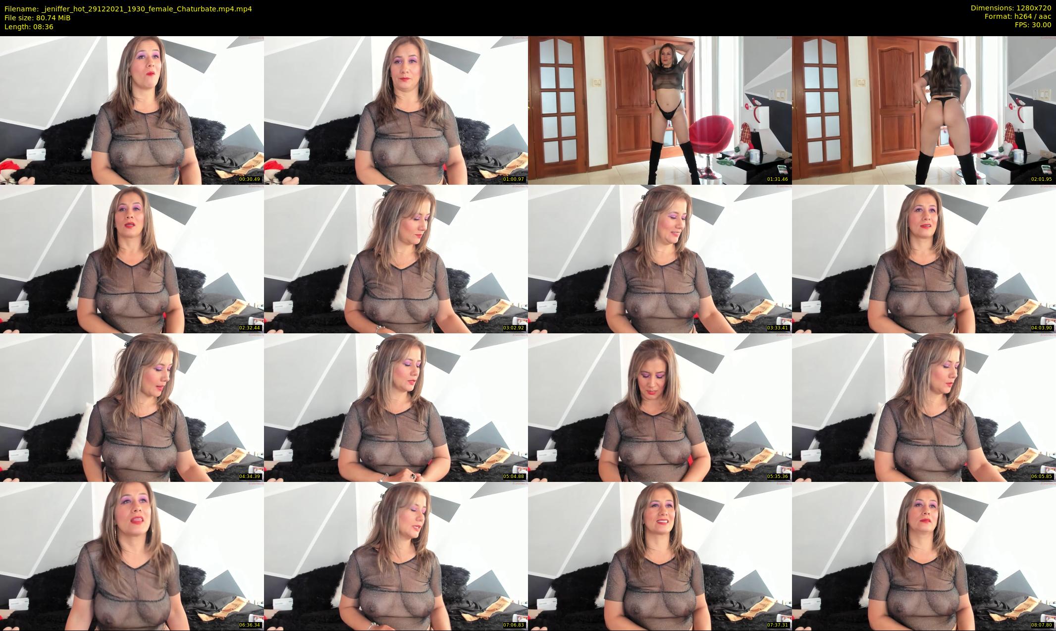 _jeniffer_hot — 9 minute Chaturbate female cam show recording, 720p, Dec 29, 2021