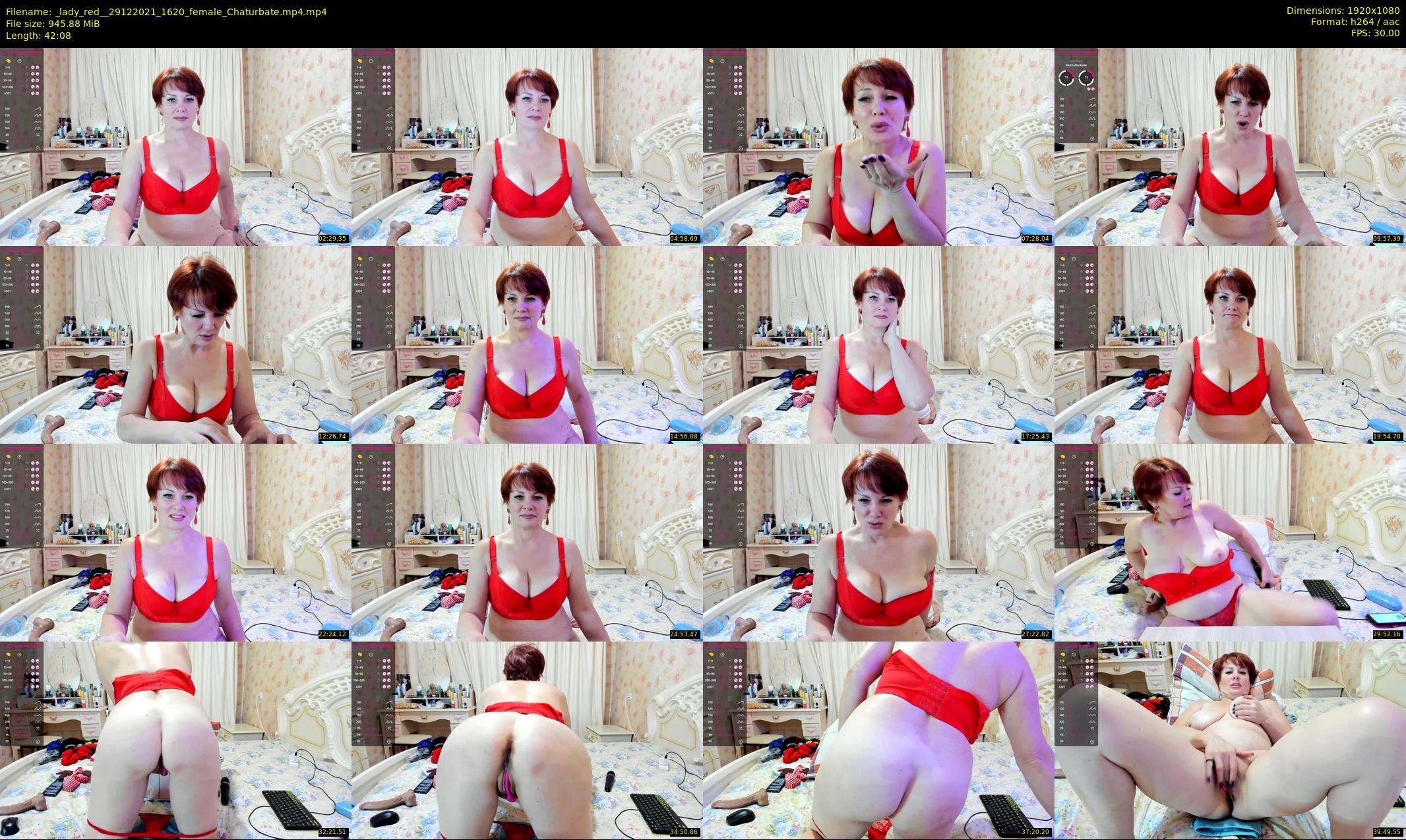 _lady_red_ — 43 minute Chaturbate female cam show recording, 1080p, Dec 29, 2021