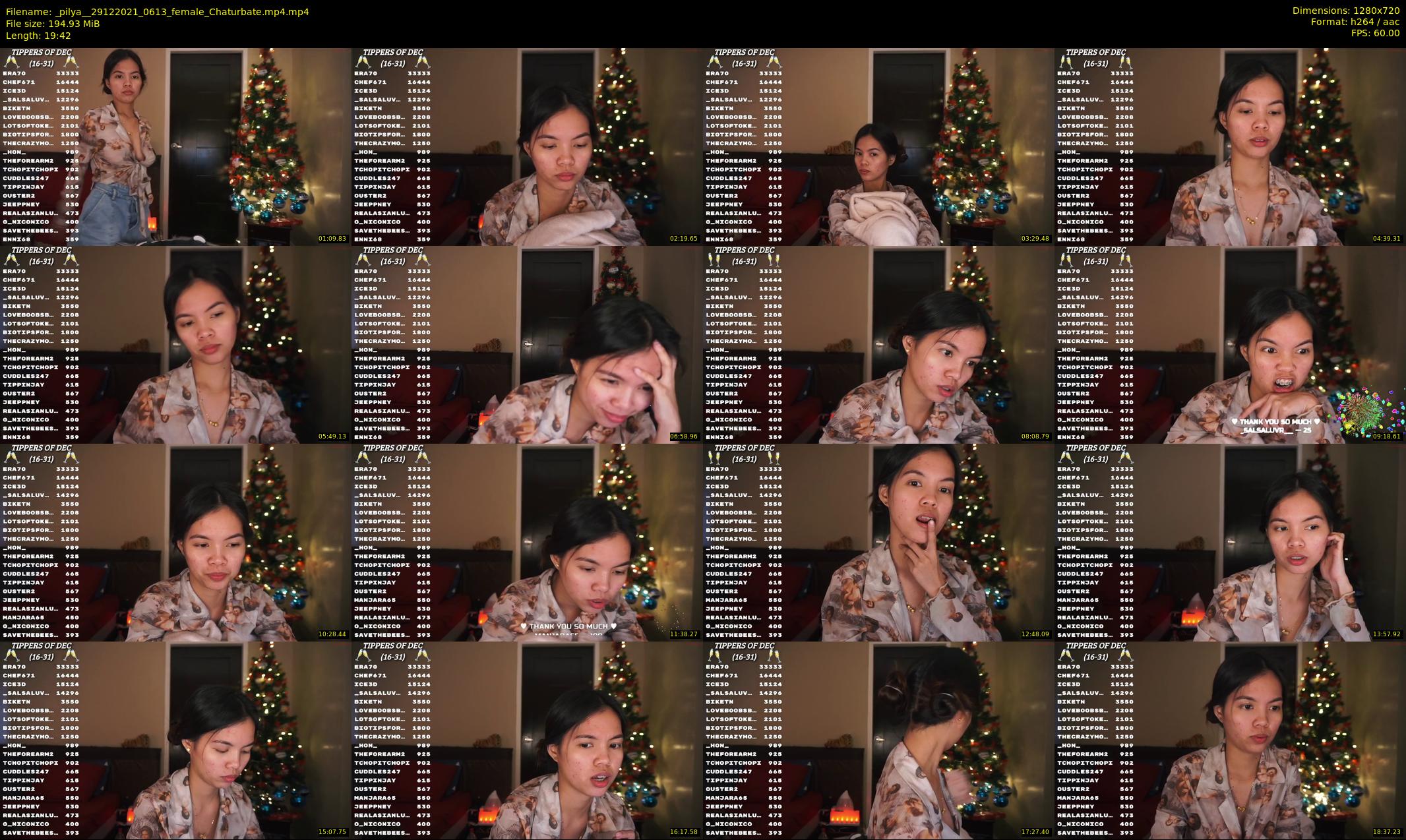 _pilya_ — 20 minute Chaturbate female cam show recording, 720p, Dec 29, 2021