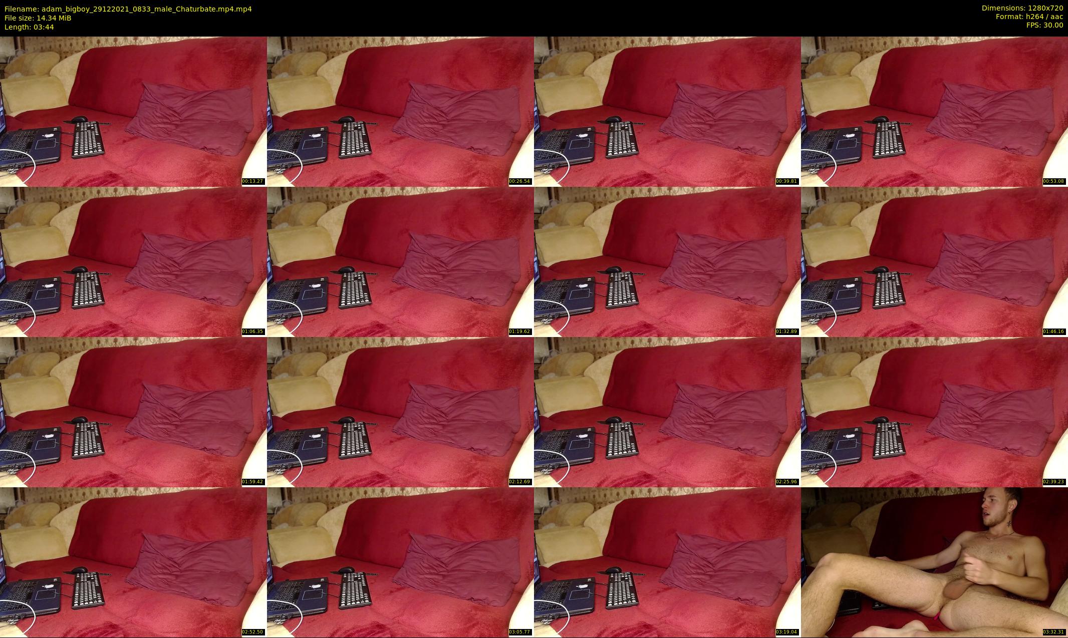 adam_bigboy — 4 minute Chaturbate male cam show recording, 720p, Dec 29, 2021