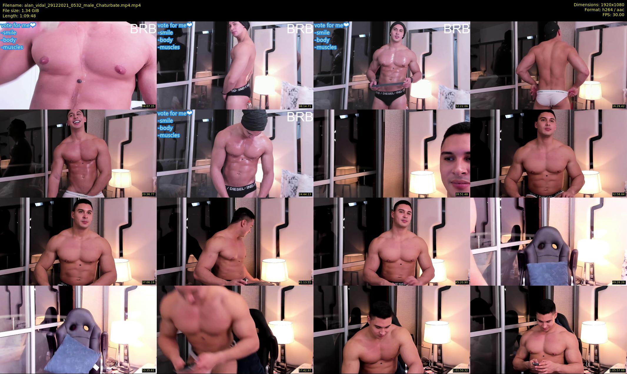 alan_vidal — 70 minute Chaturbate male cam show recording, 1080p, Dec 29, 2021
