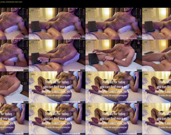 alexyork — 17 minute Chaturbate male cam show recording, 1080p, Dec 30, 2021