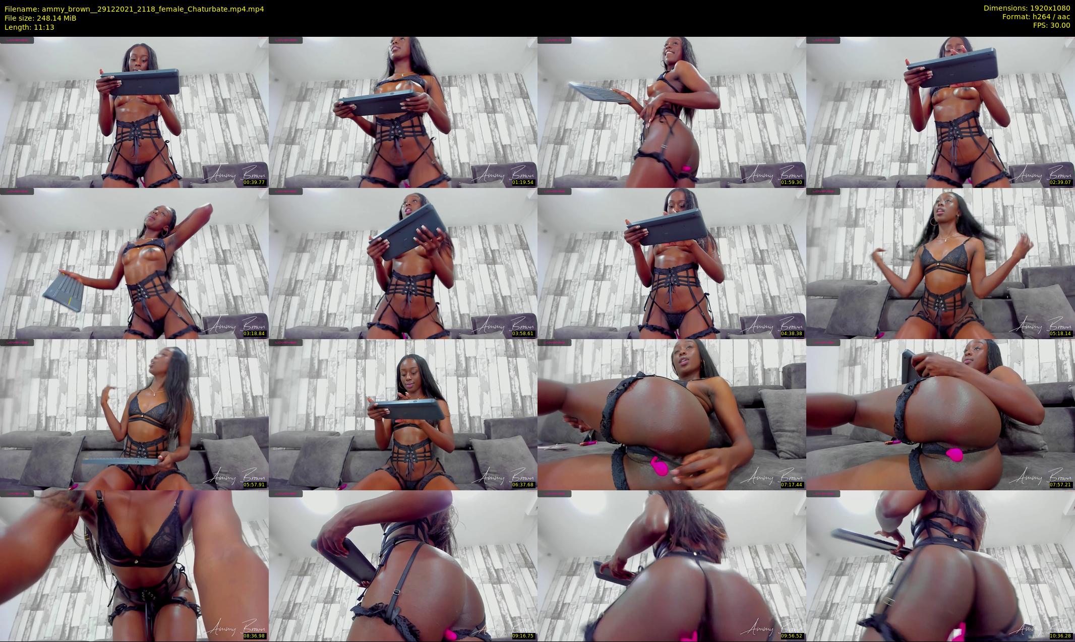 ammy_brown_ — 12 minute Chaturbate female cam show recording, 1080p, Dec 29, 2021