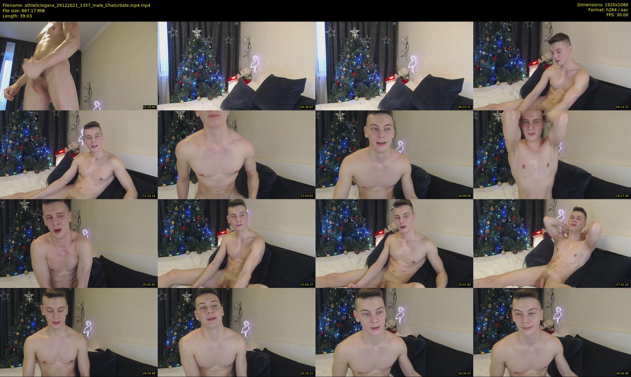 athleticloganx — 40 minute Chaturbate male cam show recording, 1080p, Dec 29, 2021