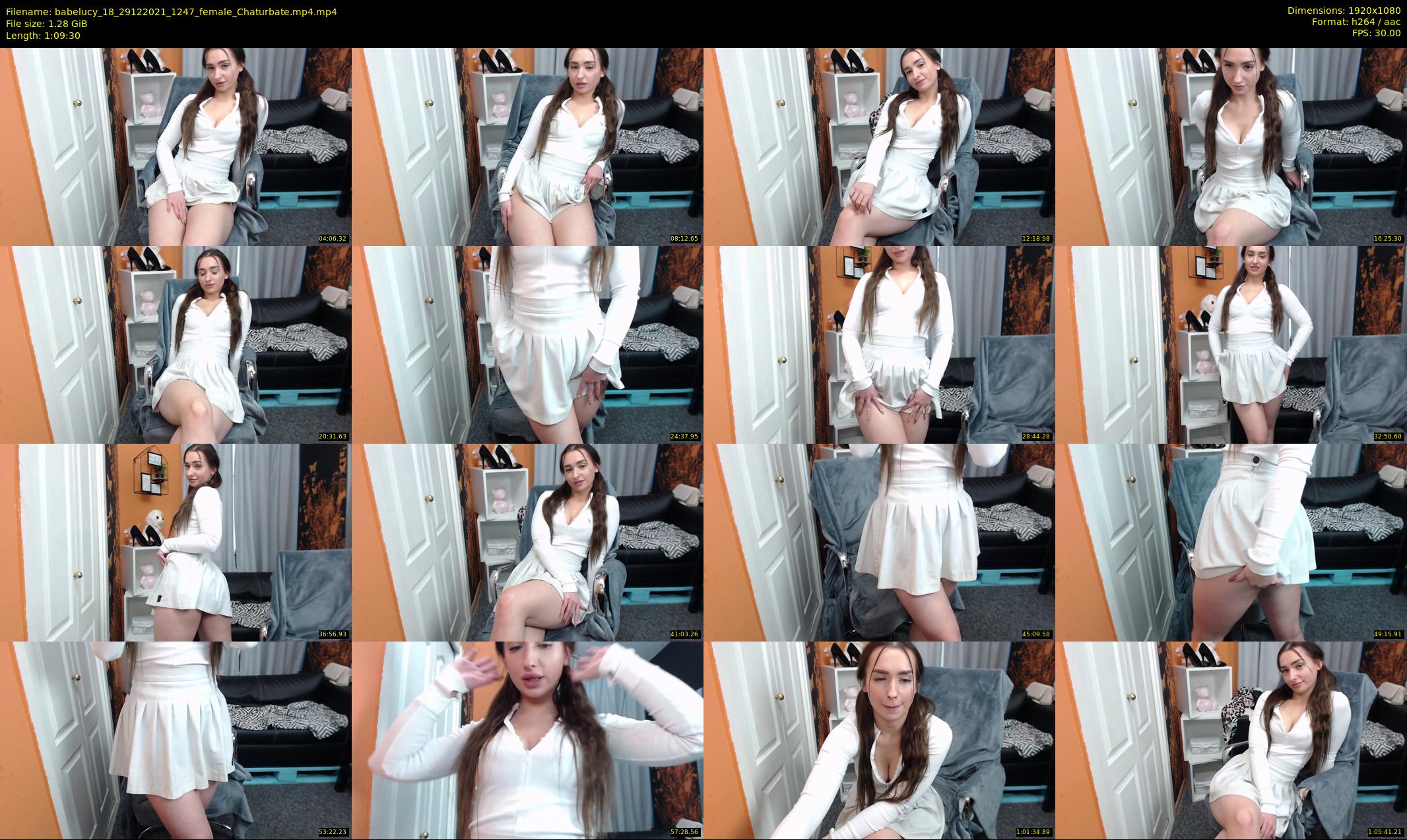 babelucy_18 — 70 minute Chaturbate female cam show recording, 1080p, Dec 29, 2021