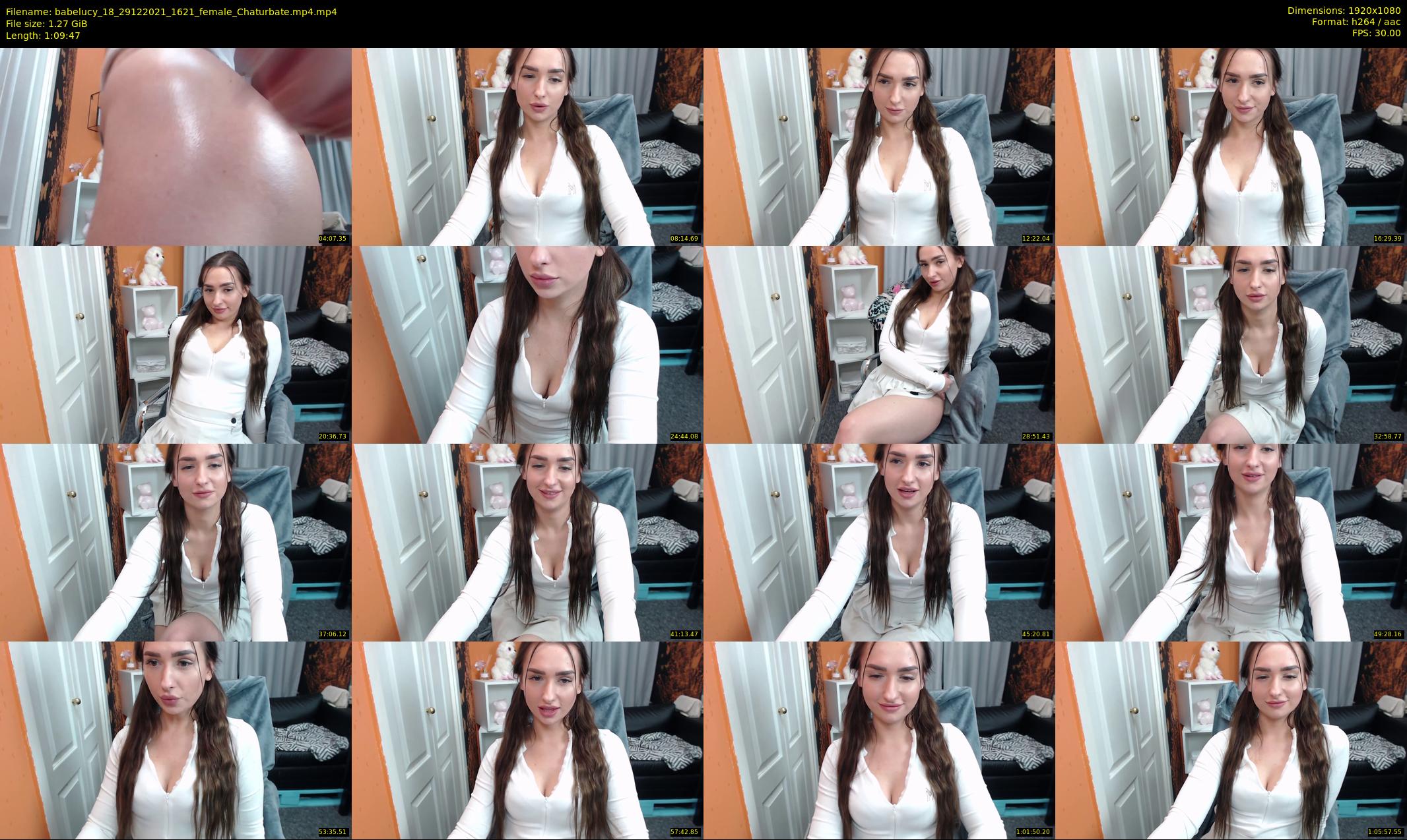 babelucy_18 — 70 minute Chaturbate female cam show recording, 1080p, Dec 29, 2021
