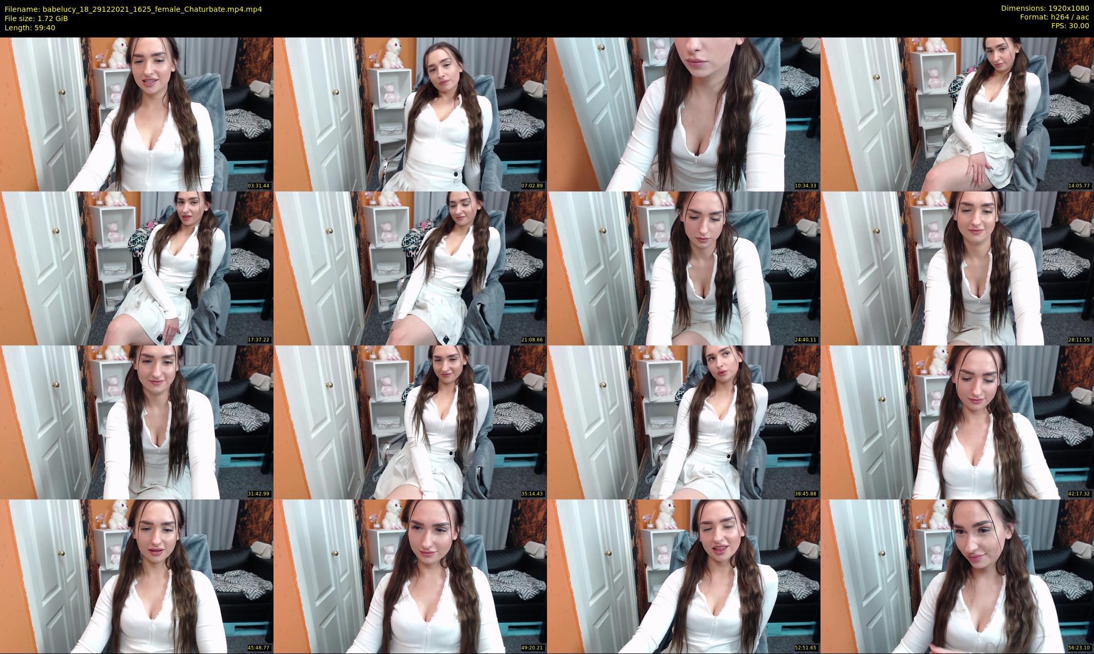 babelucy_18 — 60 minute Chaturbate female cam show recording, 1080p, Dec 29, 2021