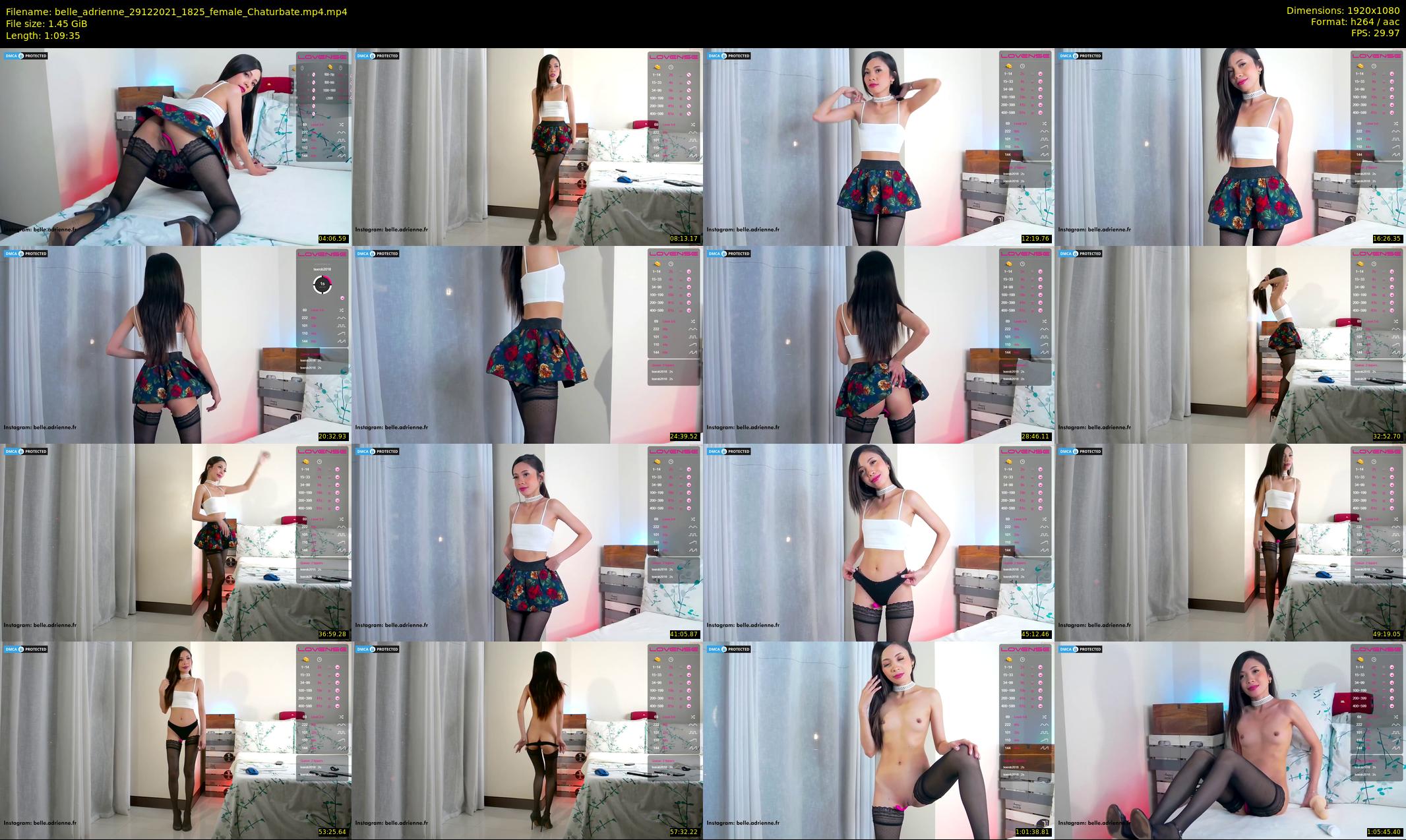 belle_adrienne — 70 minute Chaturbate couple cam show recording, 1080p, Dec 29, 2021