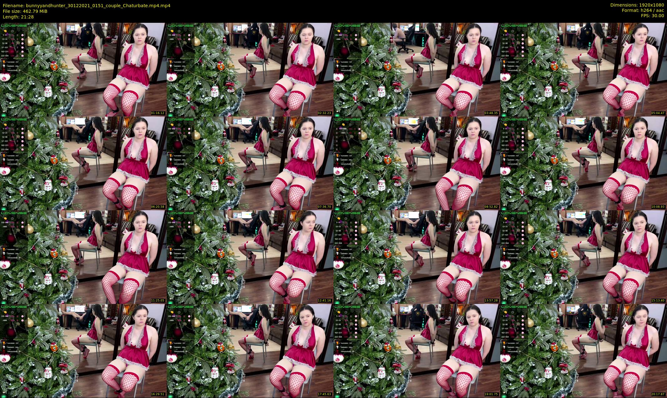 bunnyyandhunter — 22 minute Chaturbate couple cam show recording, 1080p, Dec 30, 2021