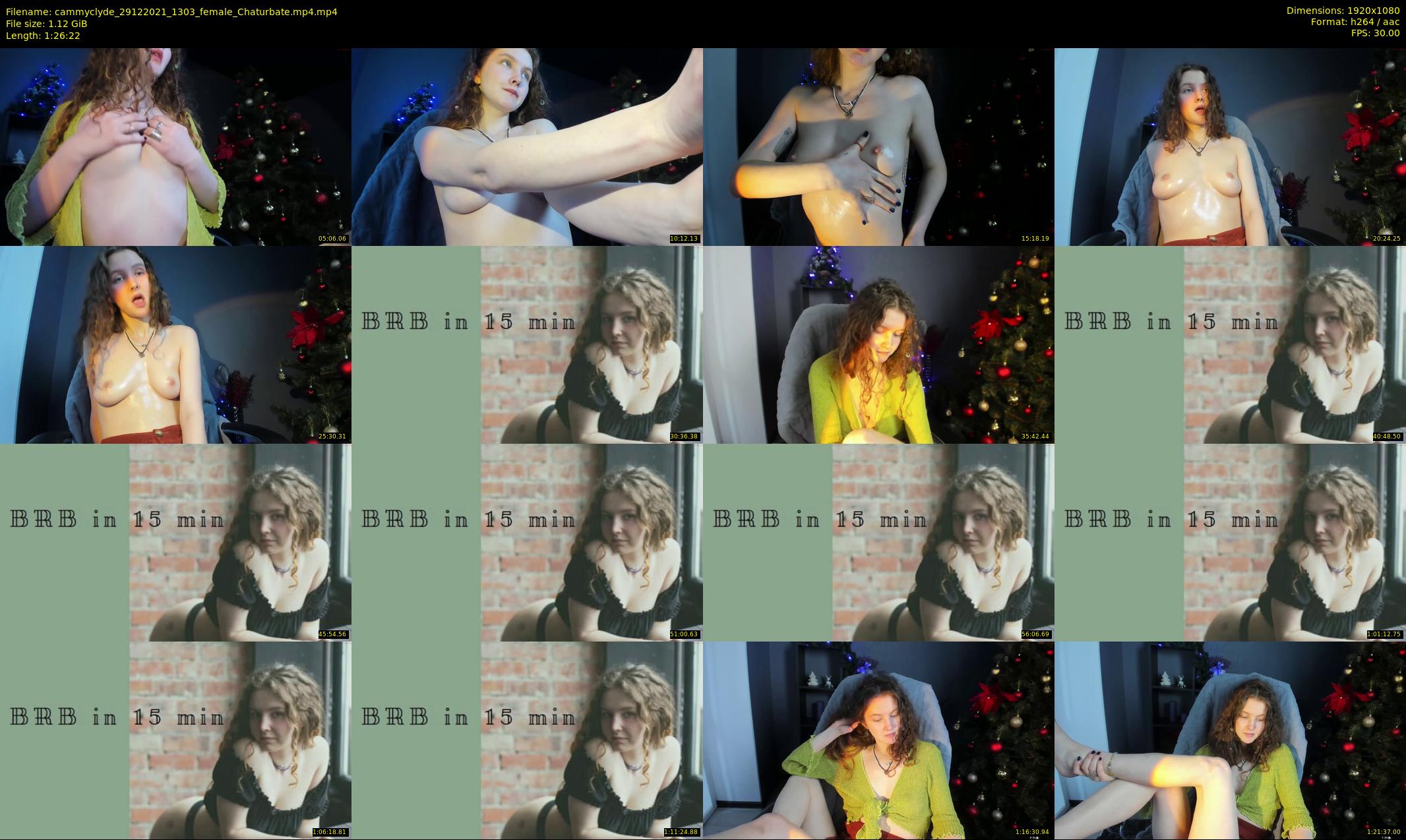 cammyclyde — 87 minute Chaturbate female cam show recording, 1080p, Dec 29, 2021