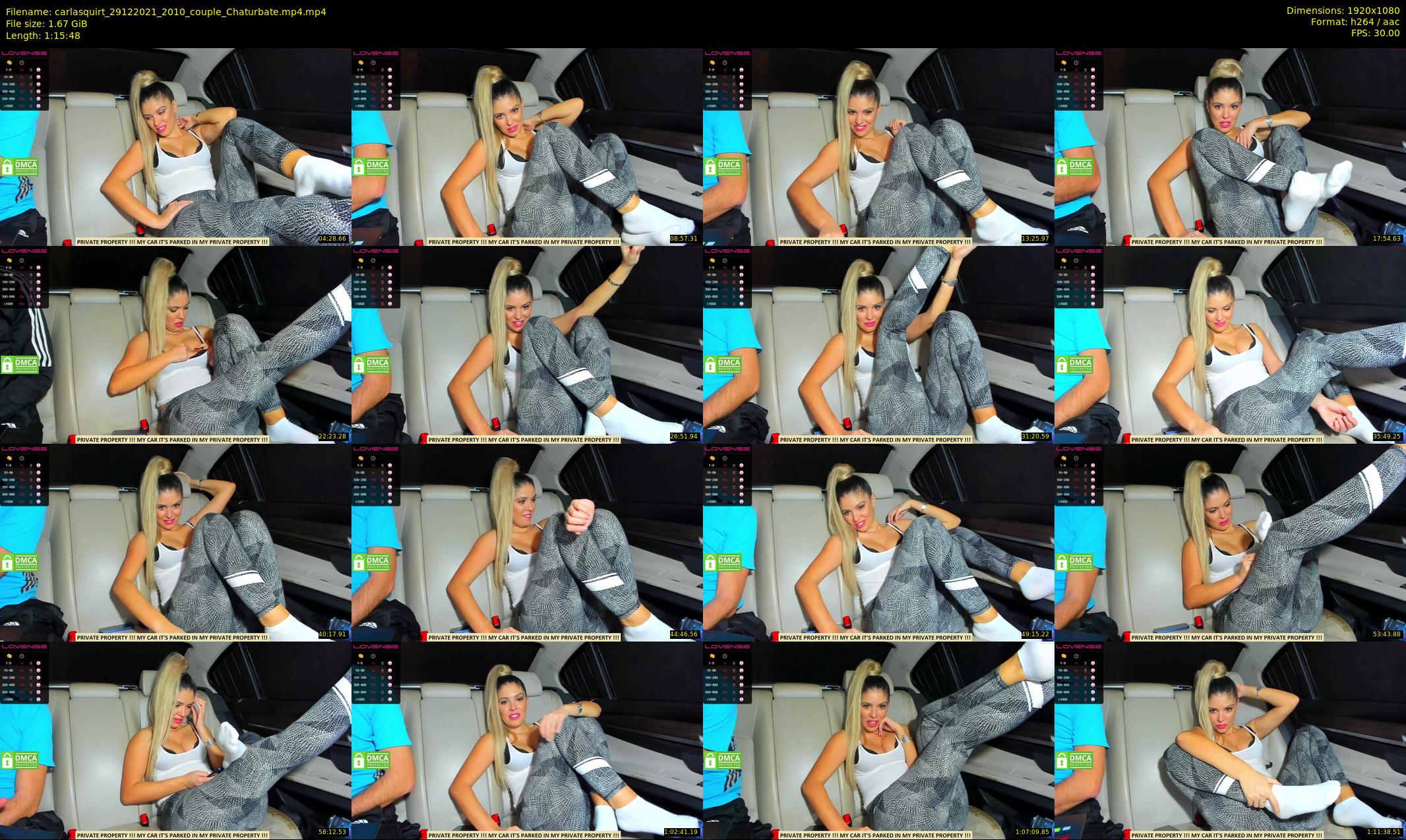 carlasquirt — 76 minute Chaturbate female cam show recording, 1080p, Dec 29, 2021