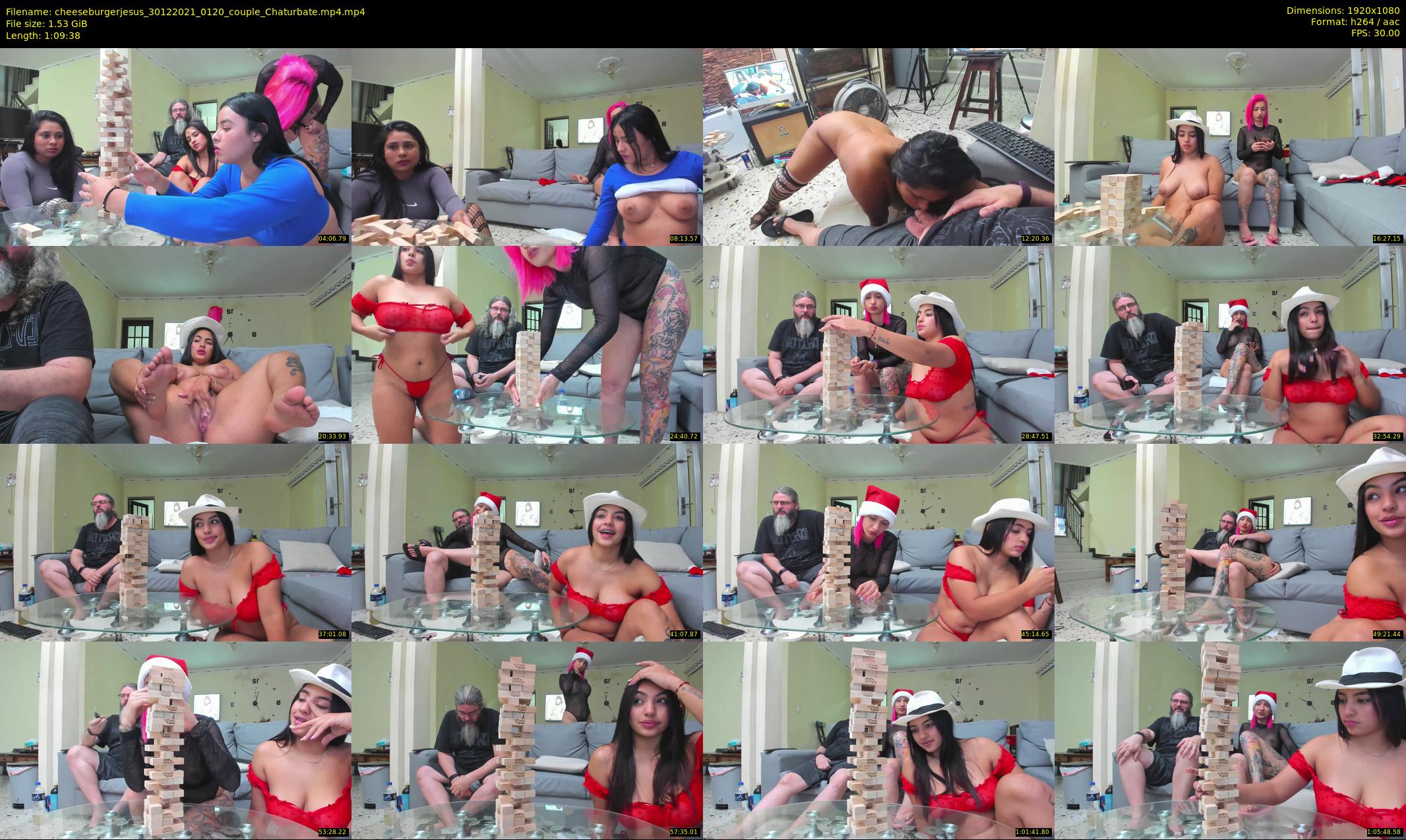 cheeseburgerjesus — 70 minute Chaturbate couple cam show recording, 1080p, Dec 30, 2021