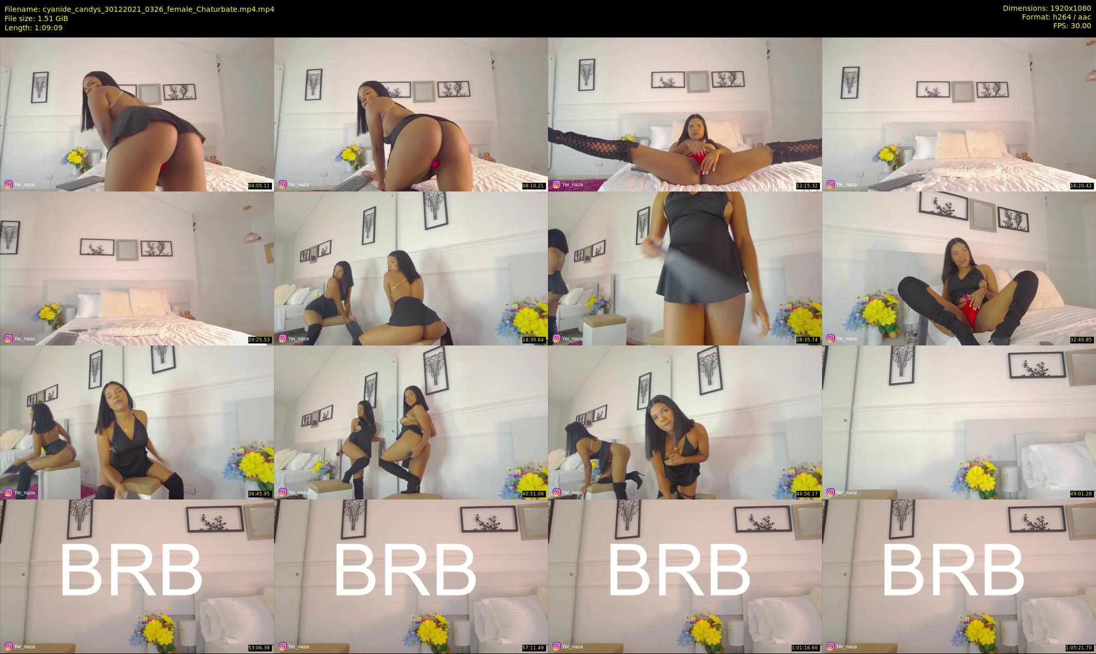 cyanide_candys — 70 minute Chaturbate female cam show recording, 1080p, Dec 30, 2021