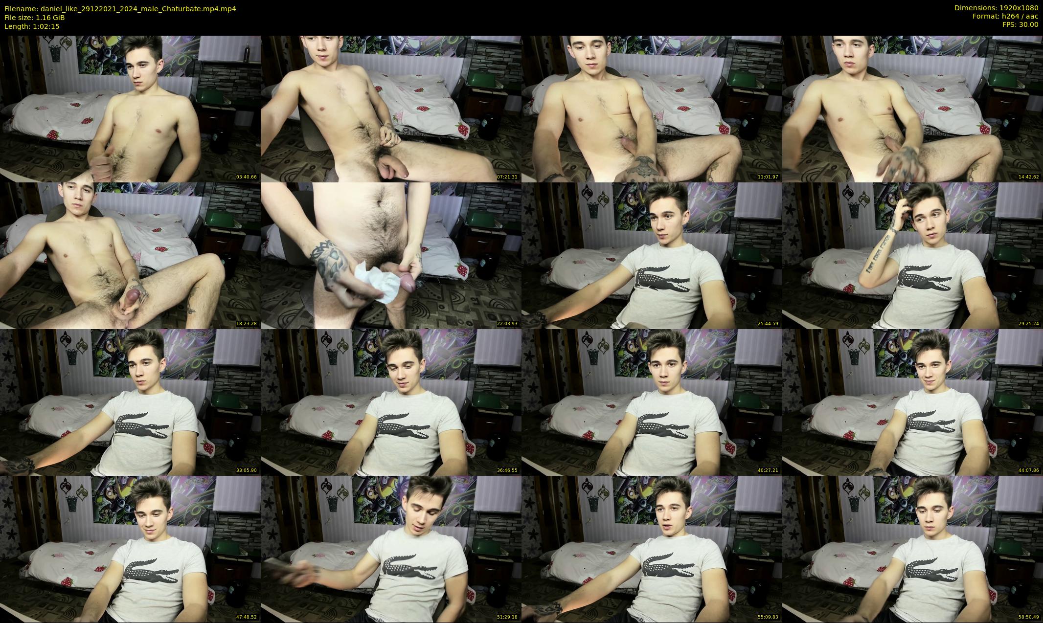 daniel_like — 63 minute Chaturbate male cam show recording, 1080p, Dec 29, 2021