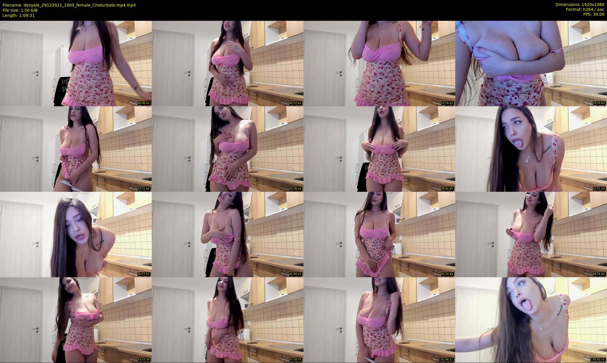 devyale — 70 minute Chaturbate female cam show recording, 1080p, Dec 29, 2021