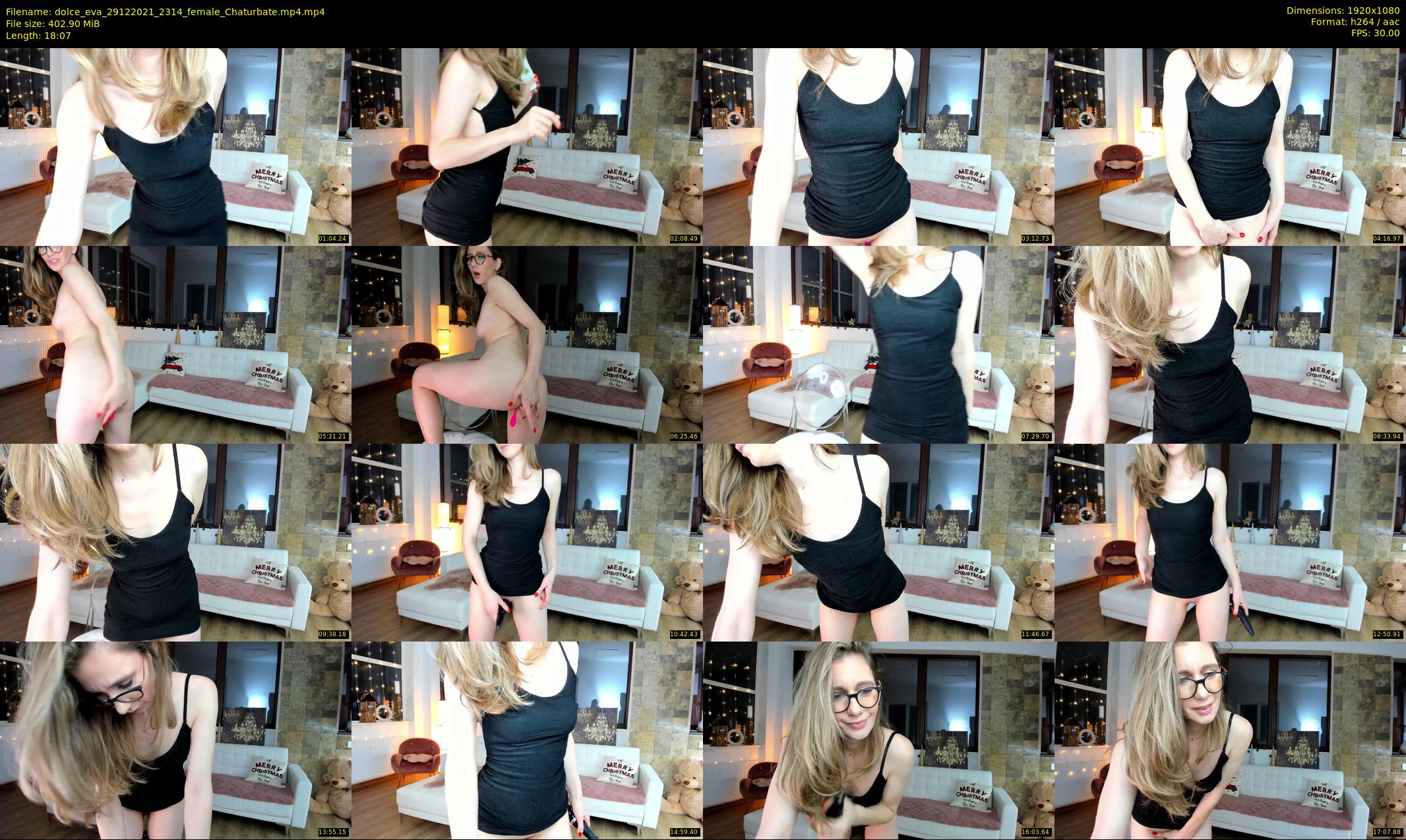 dolce_eva — 19 minute Chaturbate female cam show recording, 1080p, Dec 29, 2021