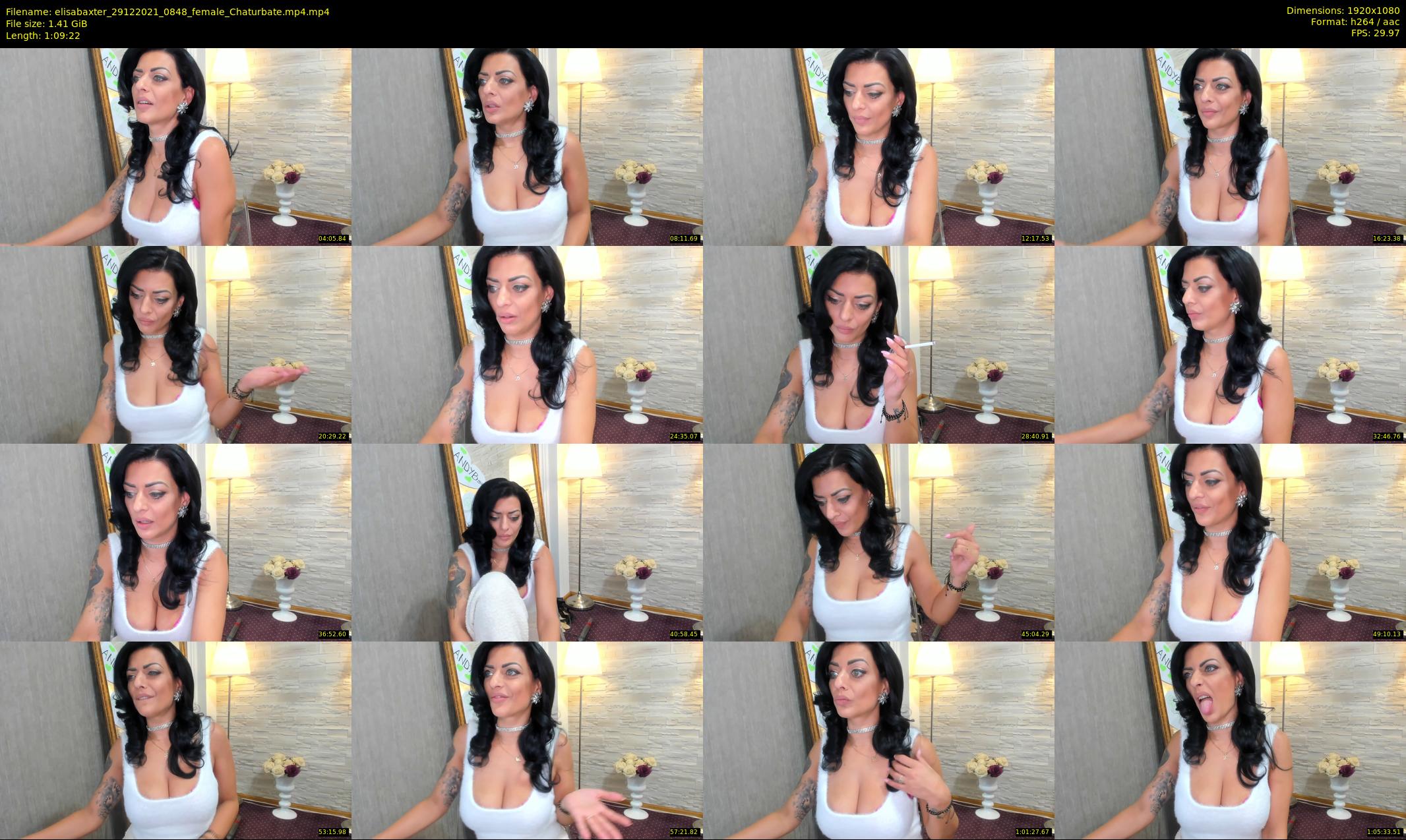elisabaxter — 70 minute Chaturbate female cam show recording, 1080p, Dec 29, 2021