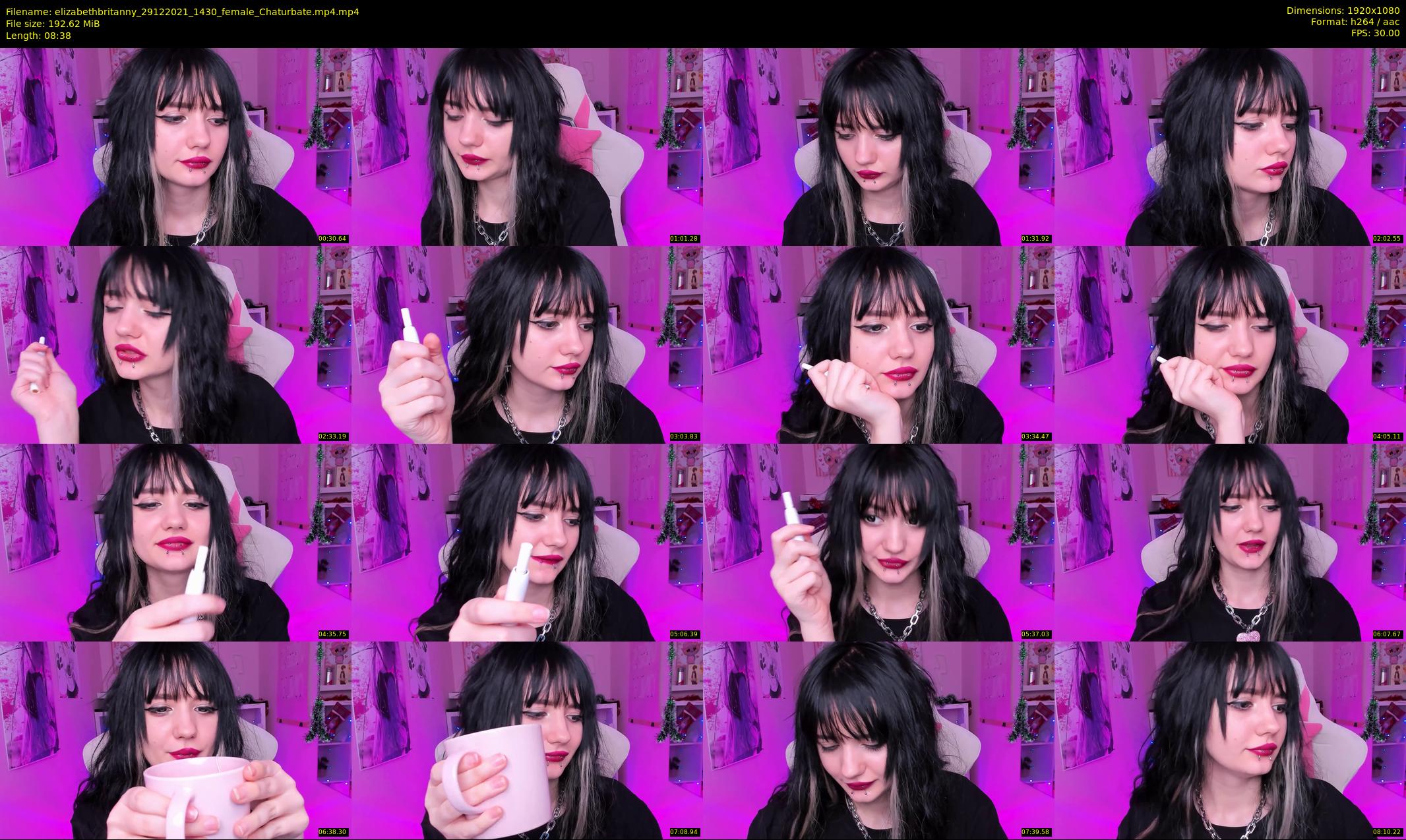 elizabethbritanny — 9 minute Chaturbate female cam show recording, 1080p, Dec 29, 2021