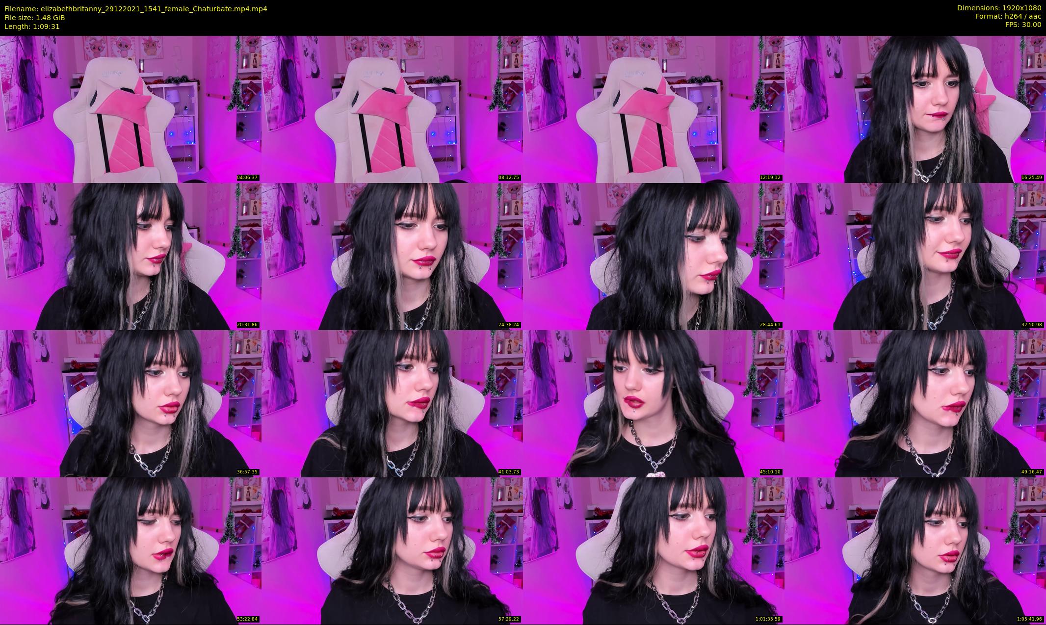 elizabethbritanny — 70 minute Chaturbate female cam show recording, 1080p, Dec 29, 2021