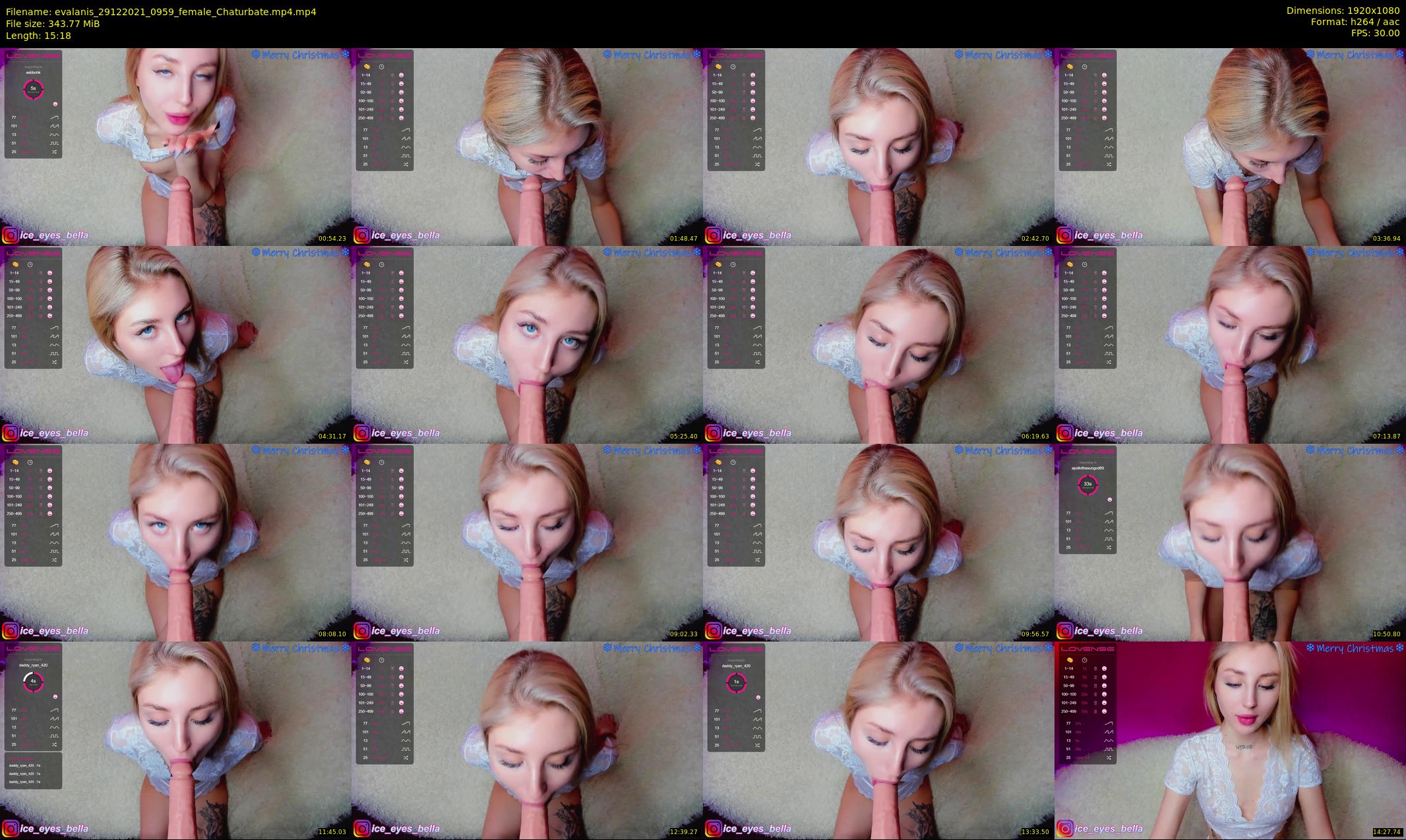 evalanis — 16 minute Chaturbate couple cam show recording, 1080p, Dec 29, 2021