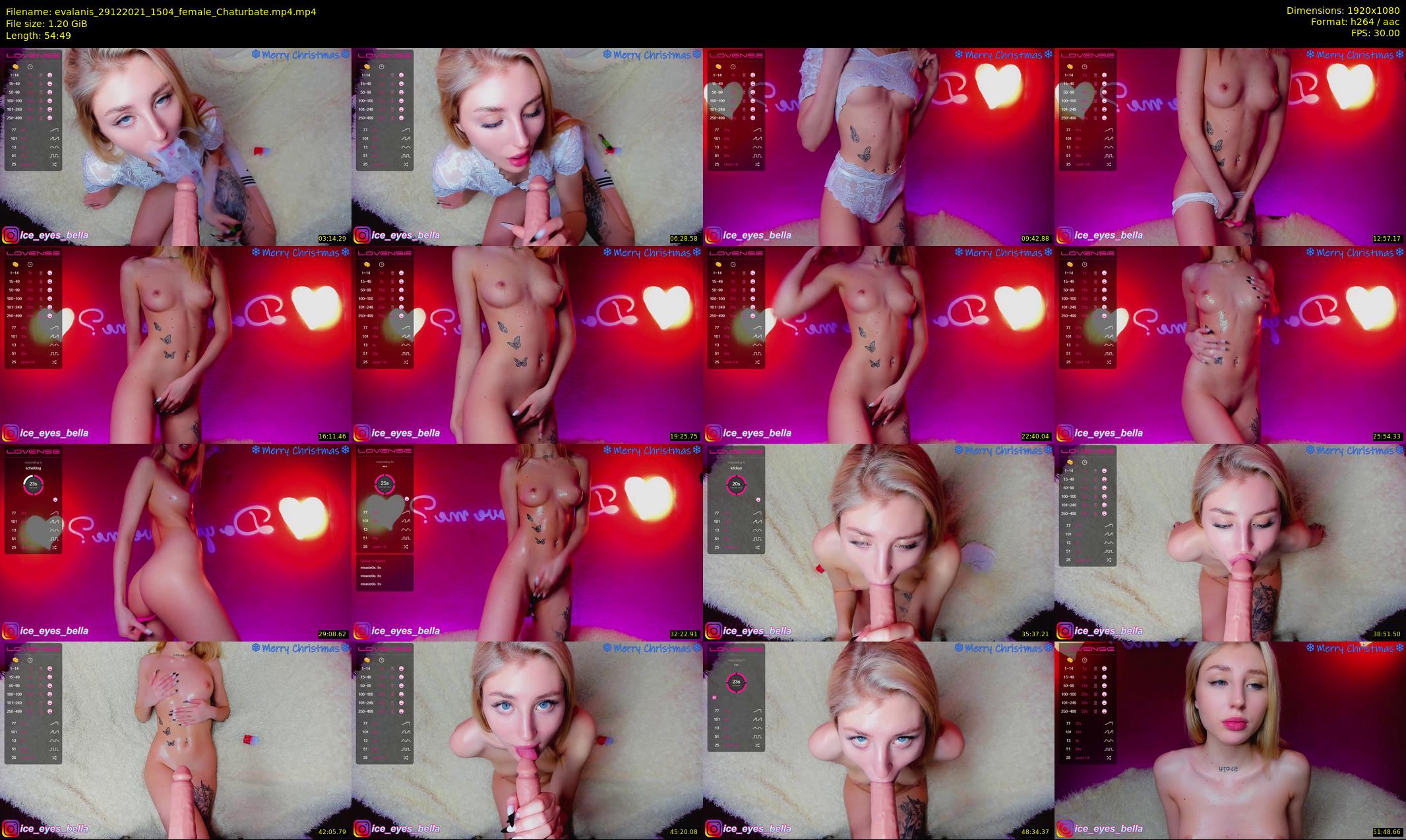 evalanis — 55 minute Chaturbate couple cam show recording, 1080p, Dec 29, 2021