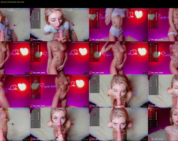 evalanis — 55 minute Chaturbate couple cam show recording, 1080p, Dec 29, 2021