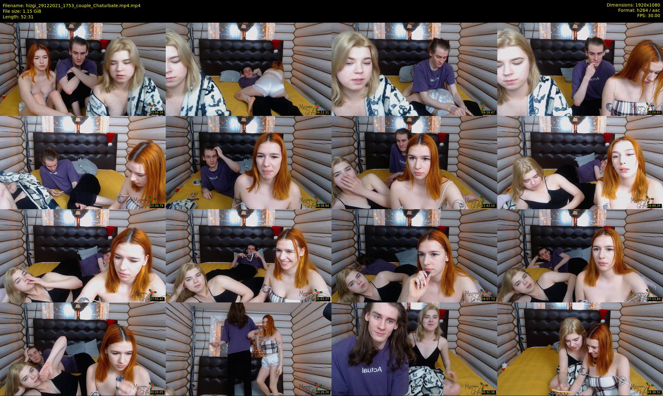 hizgi — 53 minute Chaturbate couple cam show recording, 1080p, Dec 29, 2021