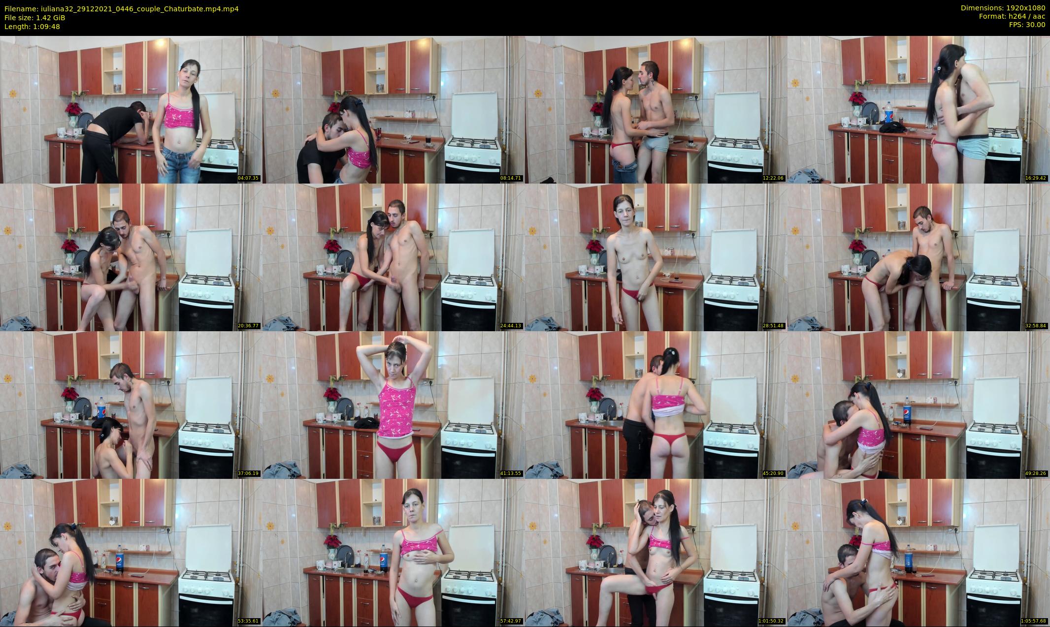 iuliana32 — 70 minute Chaturbate couple cam show recording, 1080p, Dec 29, 2021