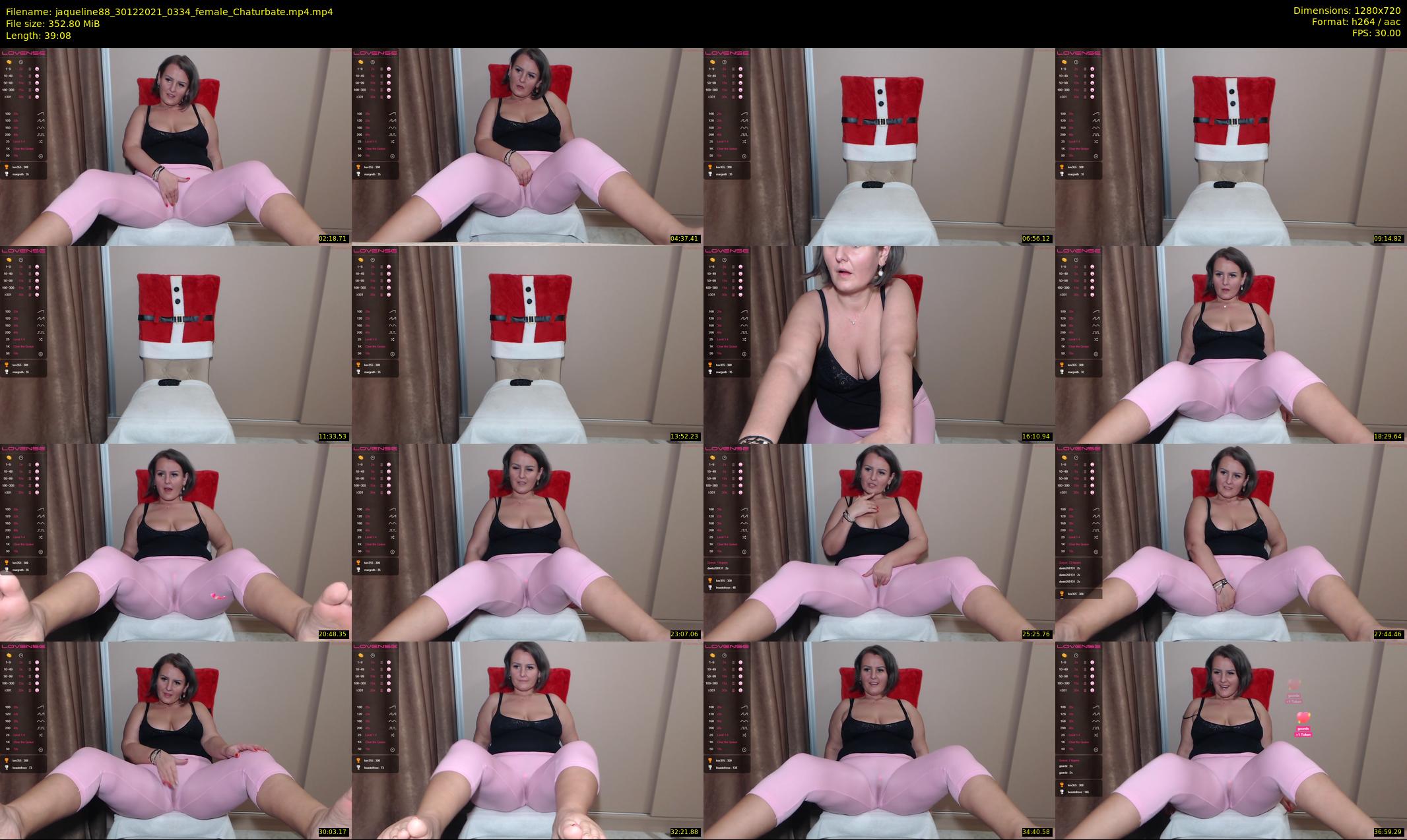jaqueline88 — 40 minute Chaturbate female cam show recording, 720p, Dec 30, 2021