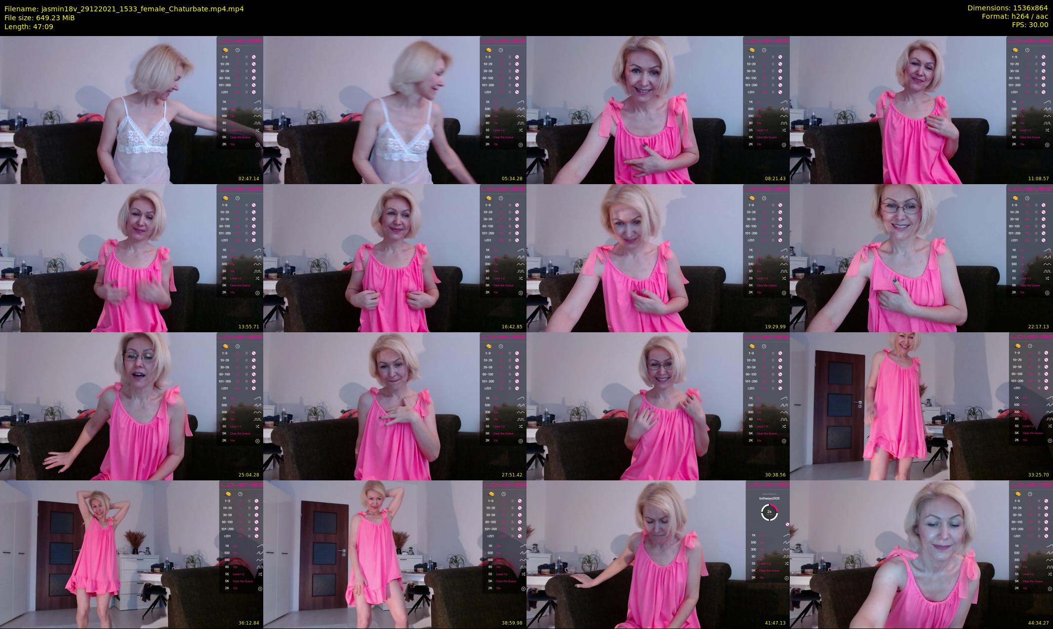 jasmin18v — 48 minute Chaturbate female cam show recording, 720p, Dec 29, 2021