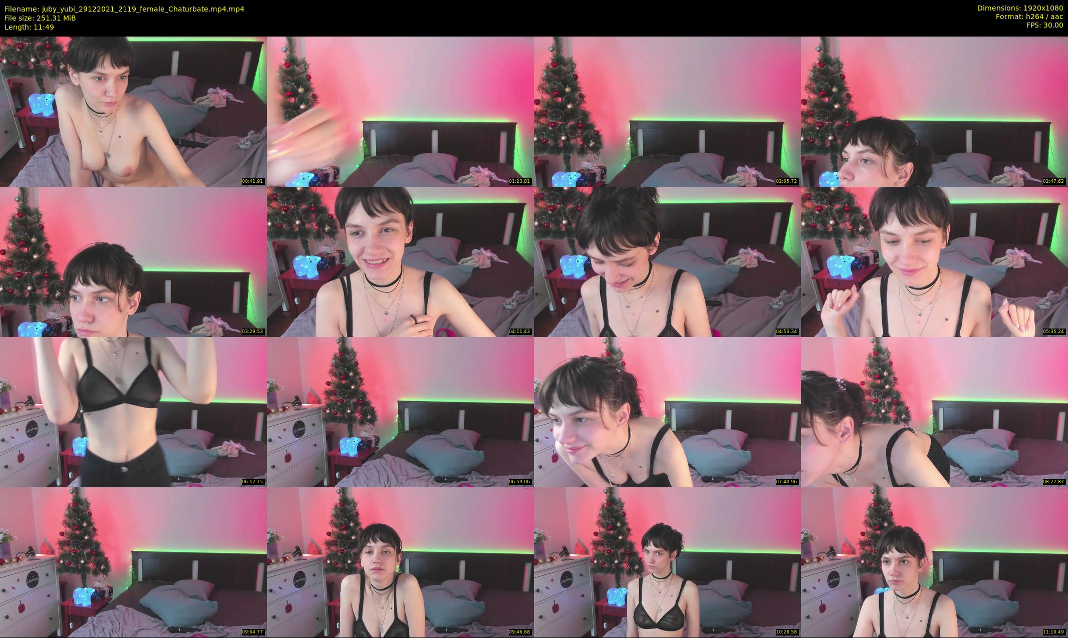juby_yubi — 12 minute Chaturbate female cam show recording, 1080p, Dec 29, 2021