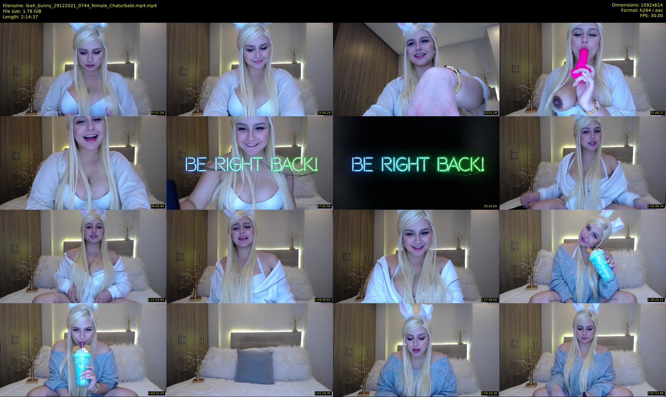 leah_bunny — 135 minute Chaturbate female cam show recording, 480p, Dec 29, 2021