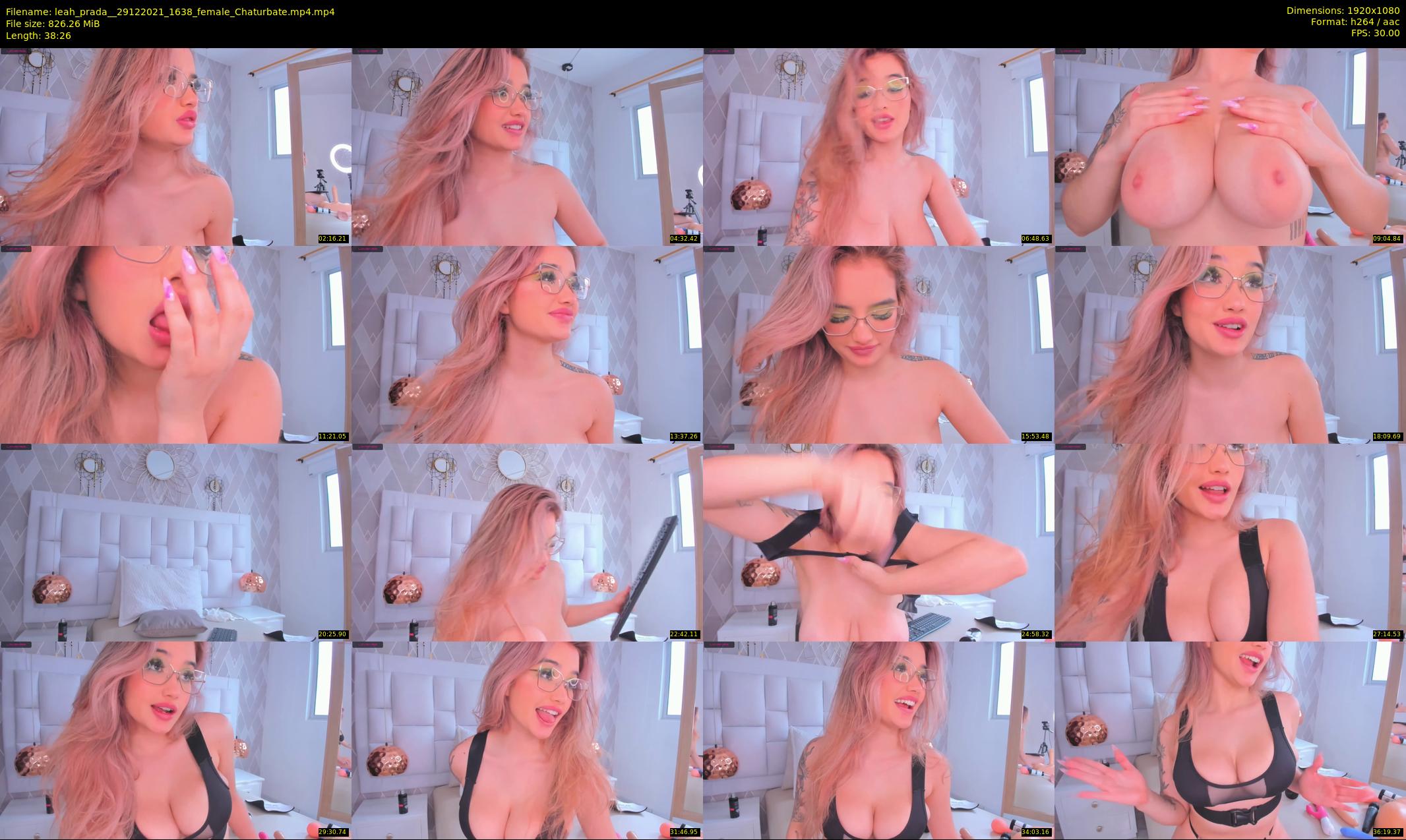 leah_prada_ — 39 minute Chaturbate female cam show recording, 1080p, Dec 29, 2021