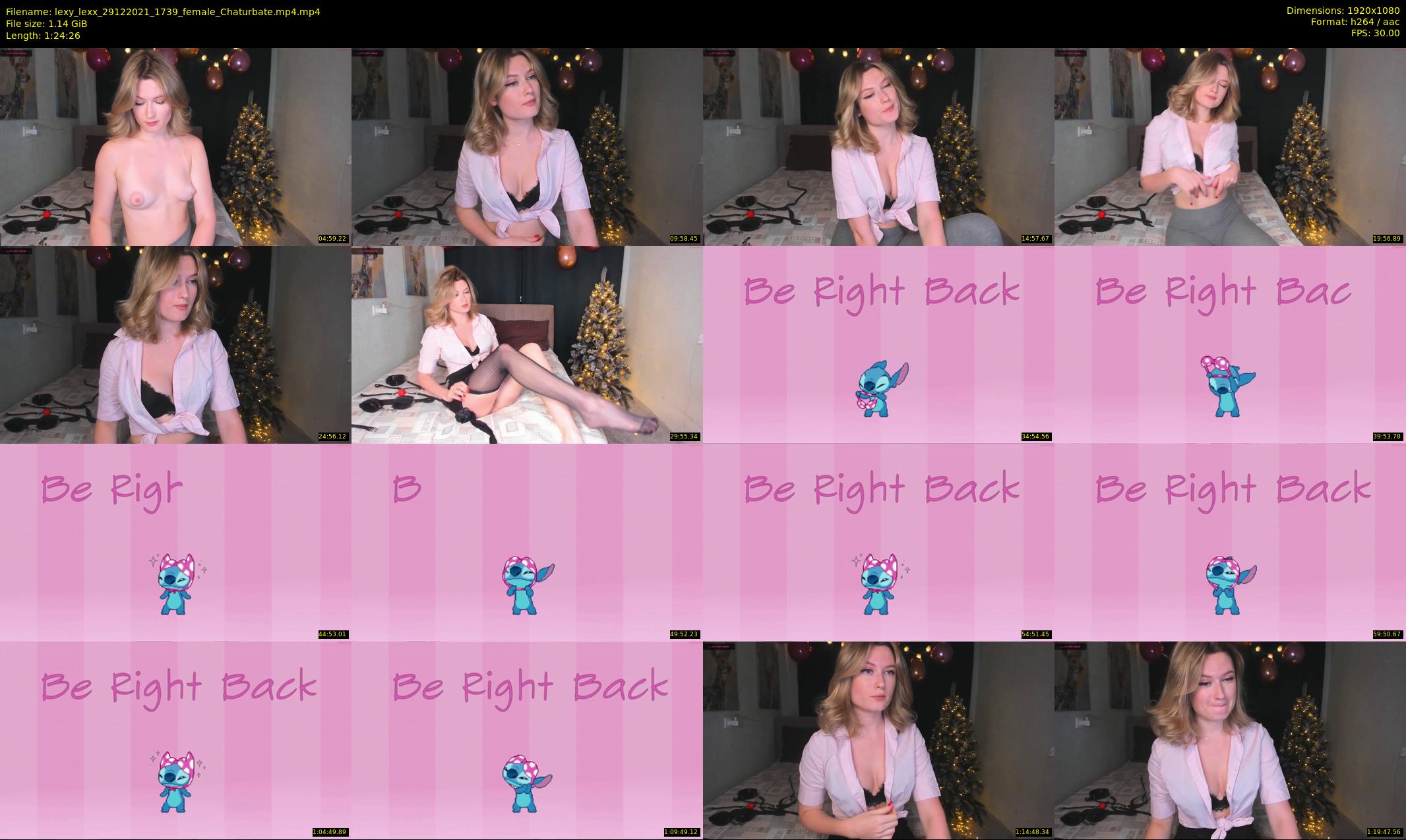 lexy_lexx — 85 minute Chaturbate female cam show recording, 1080p, Dec 29, 2021