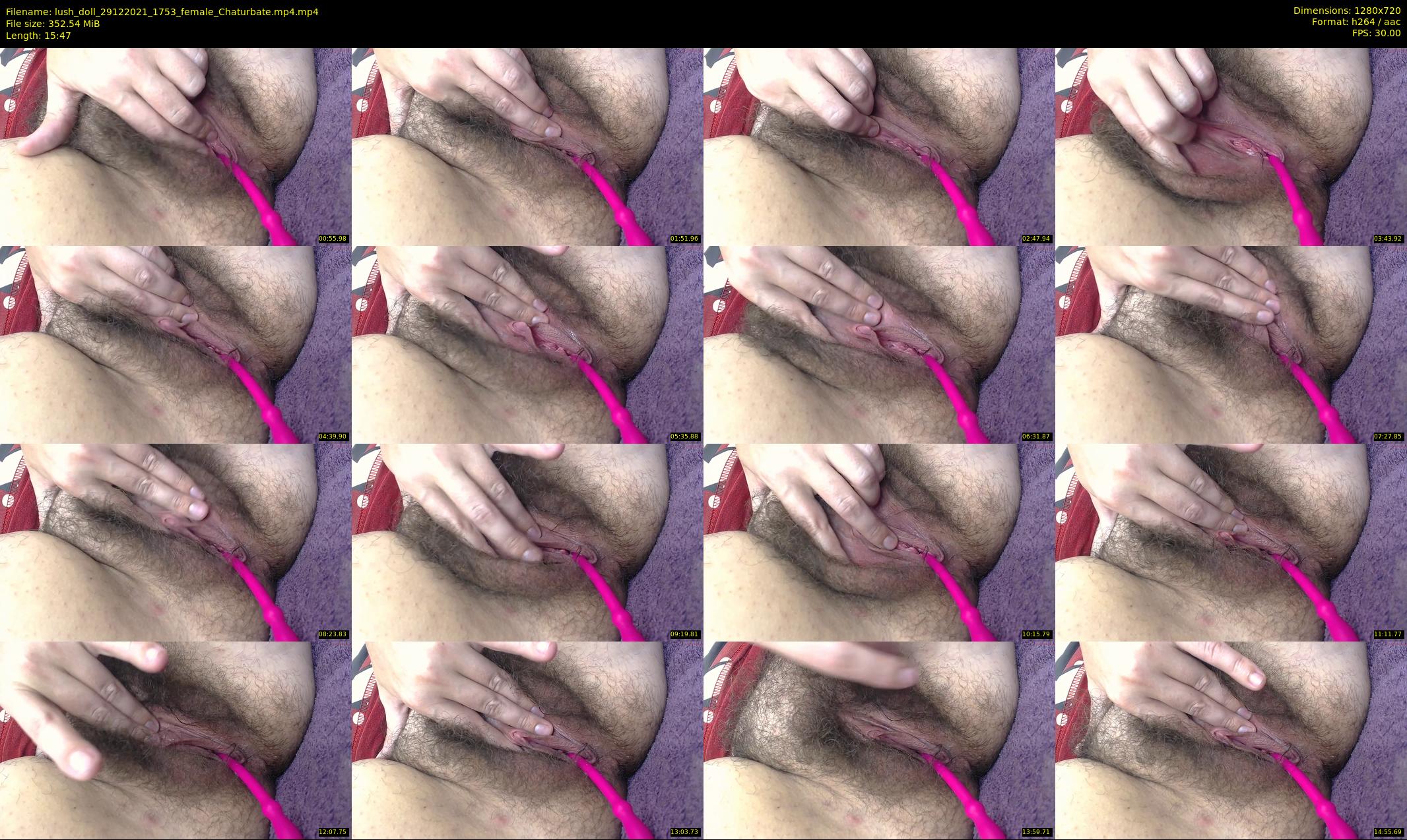 lush_doll — 16 minute Chaturbate female cam show recording, 720p, Dec 29, 2021