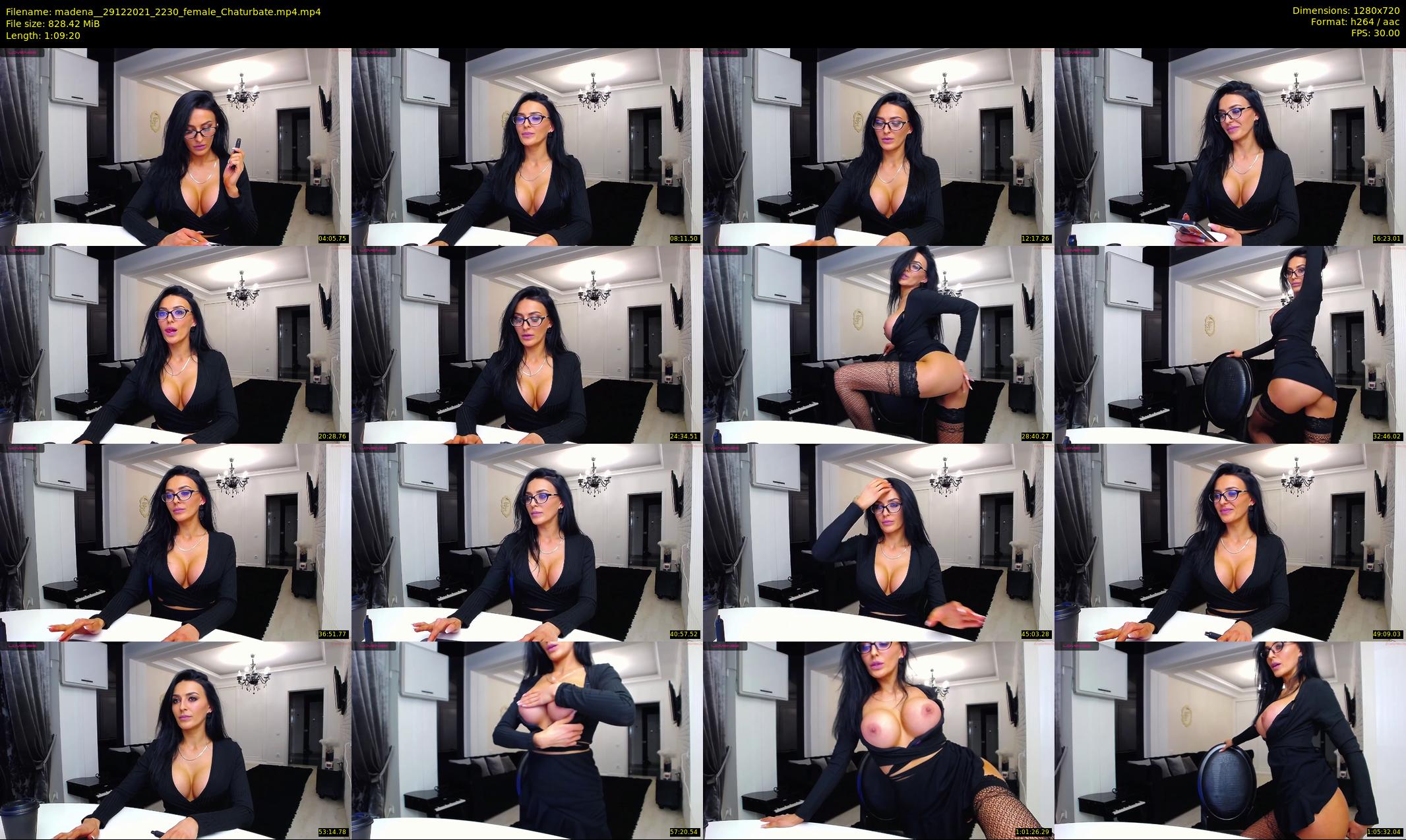 madena_ — 70 minute Chaturbate female cam show recording, 720p, Dec 29, 2021