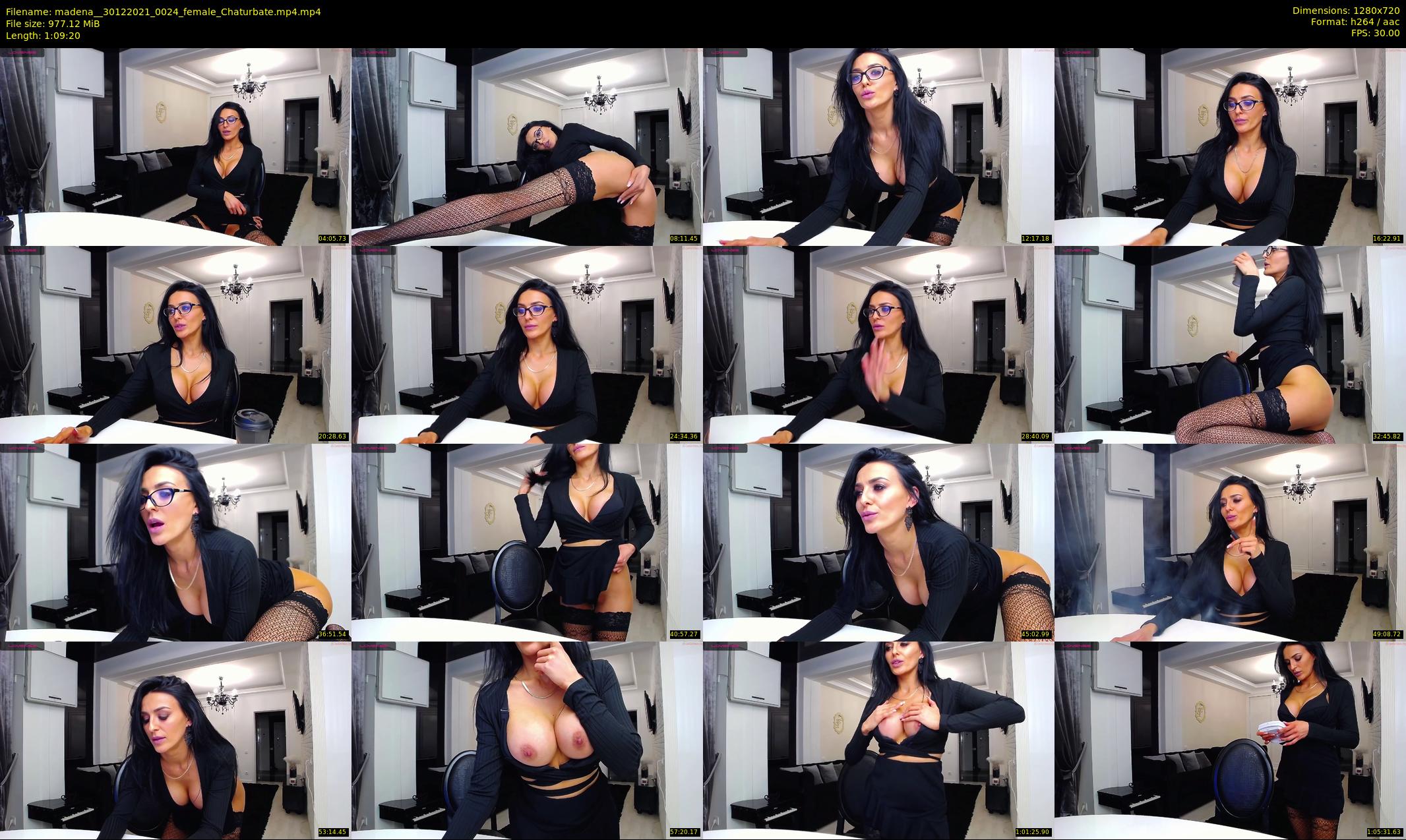 madena_ — 70 minute Chaturbate female cam show recording, 720p, Dec 30, 2021