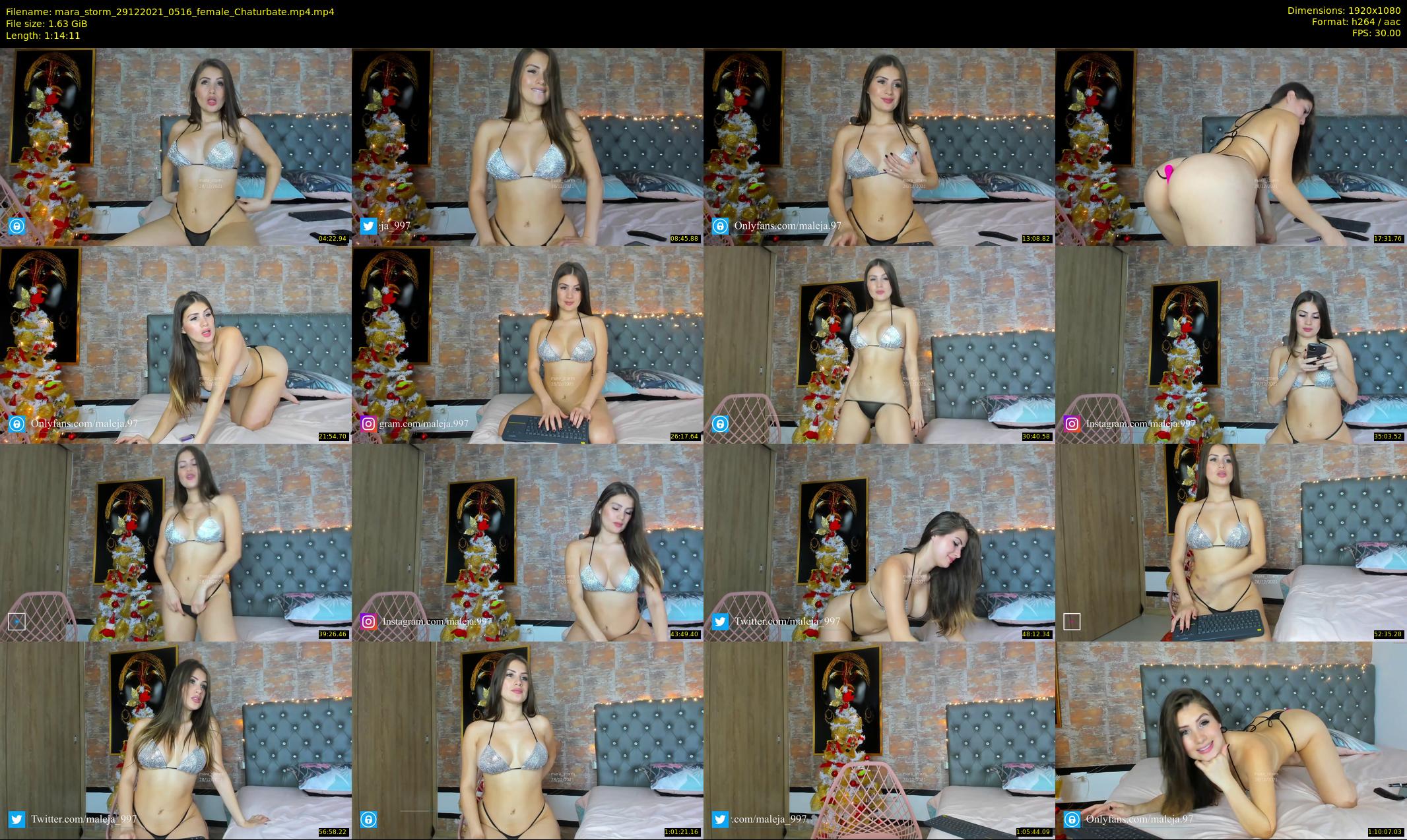 mara_storm — 75 minute Chaturbate female cam show recording, 1080p, Dec 29, 2021