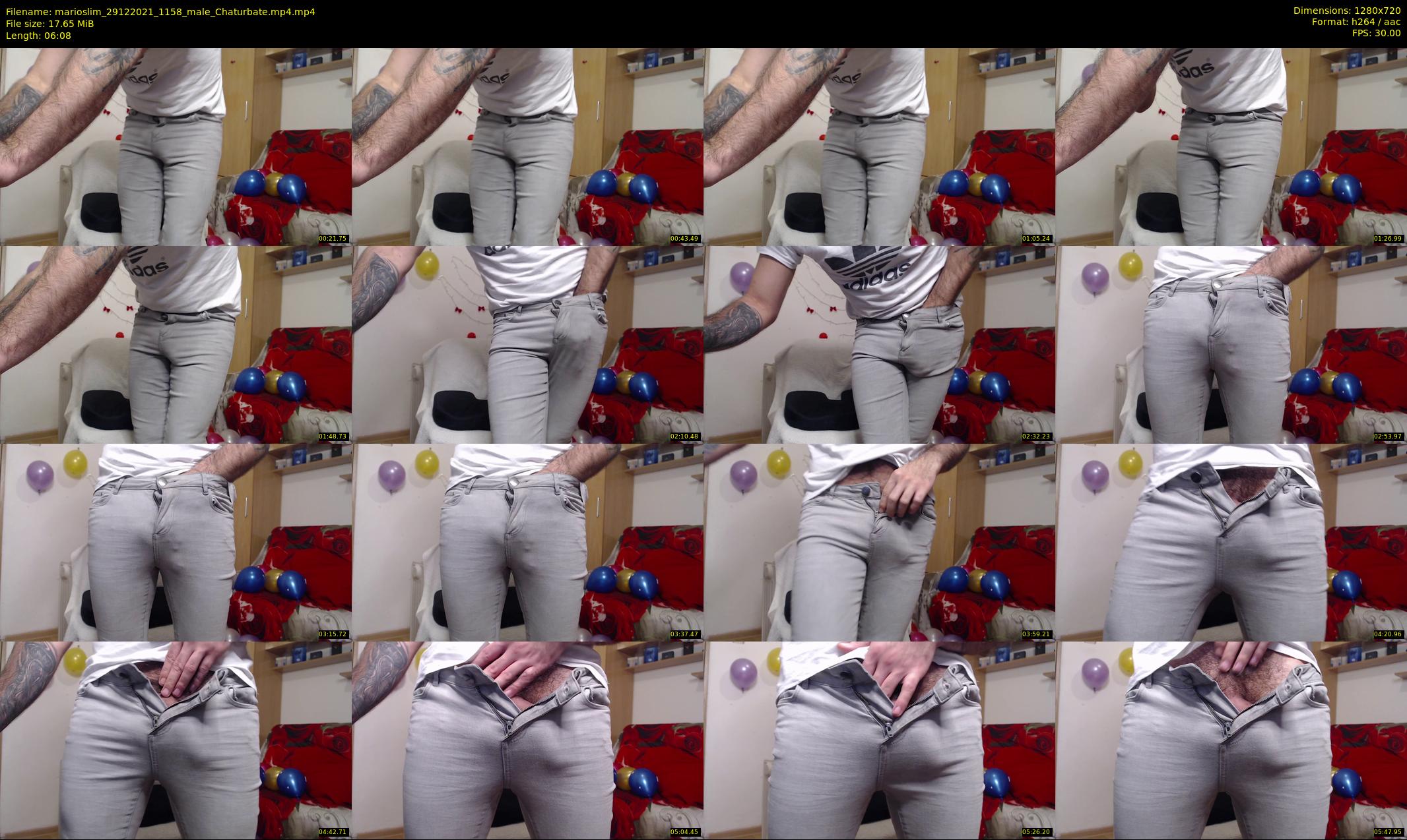 marioslim — 7 minute Chaturbate male cam show recording, 720p, Dec 29, 2021