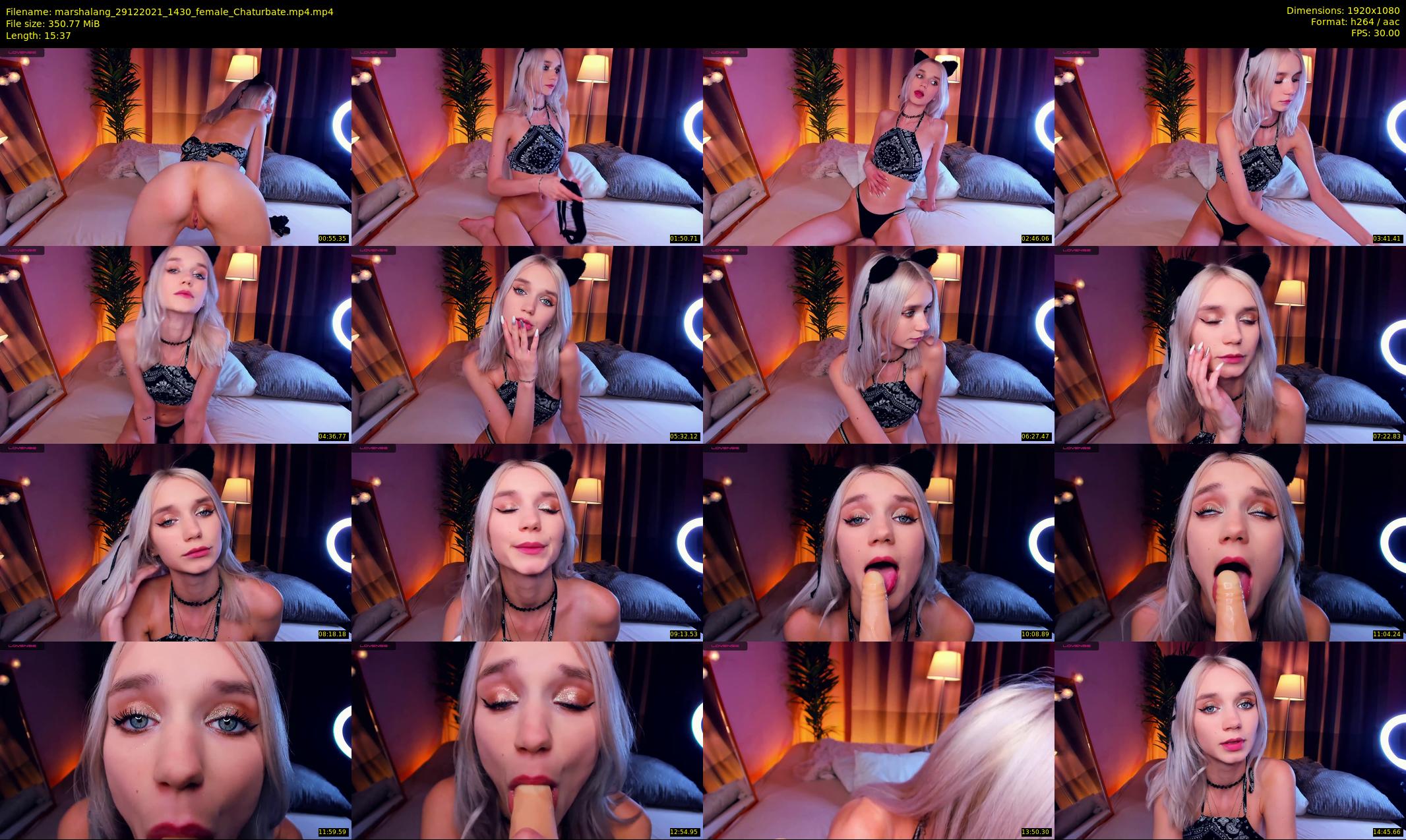 marshalang — 16 minute Chaturbate couple cam show recording, 1080p, Dec 29, 2021