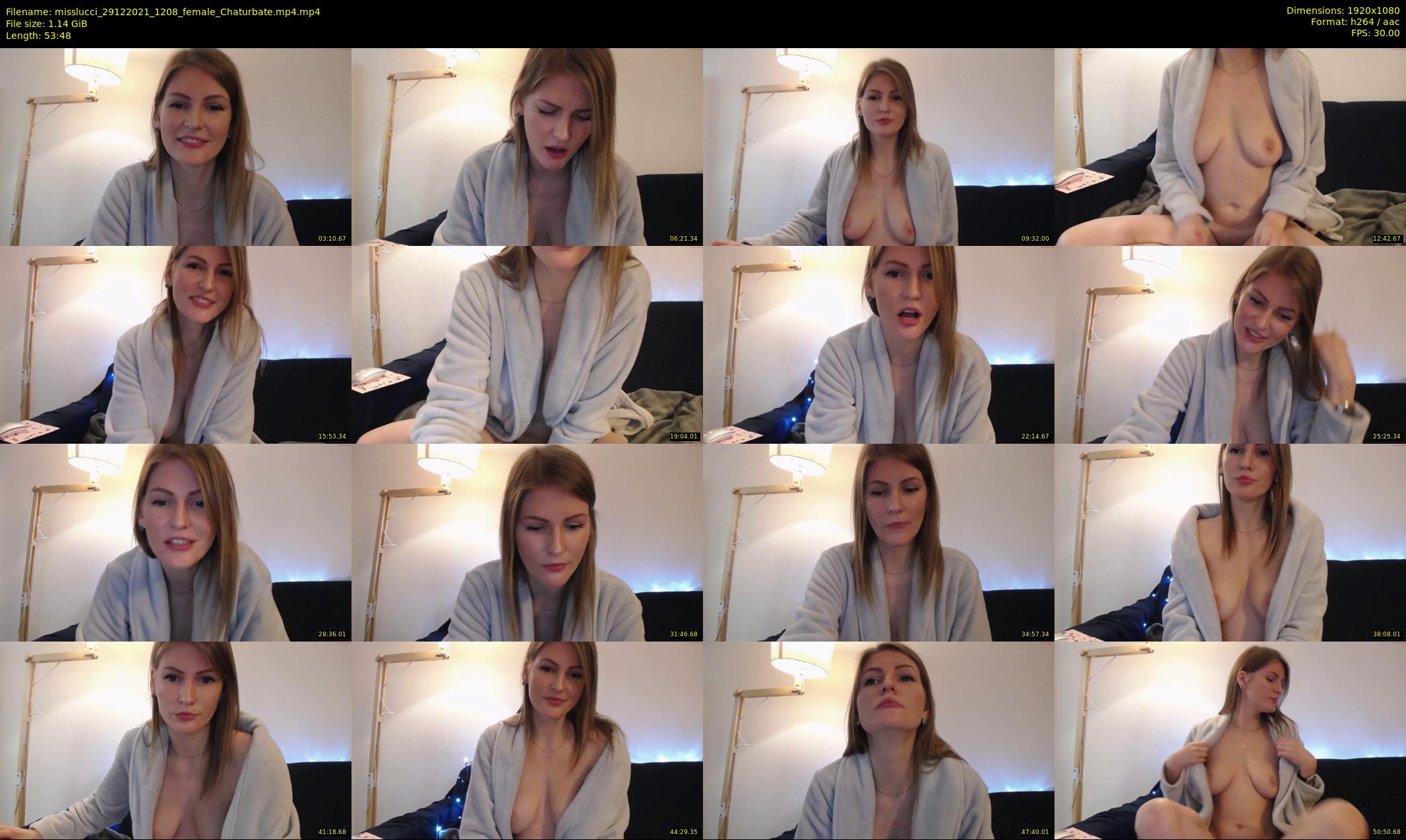 misslucci — 54 minute Chaturbate female cam show recording, 1080p, Dec 29, 2021