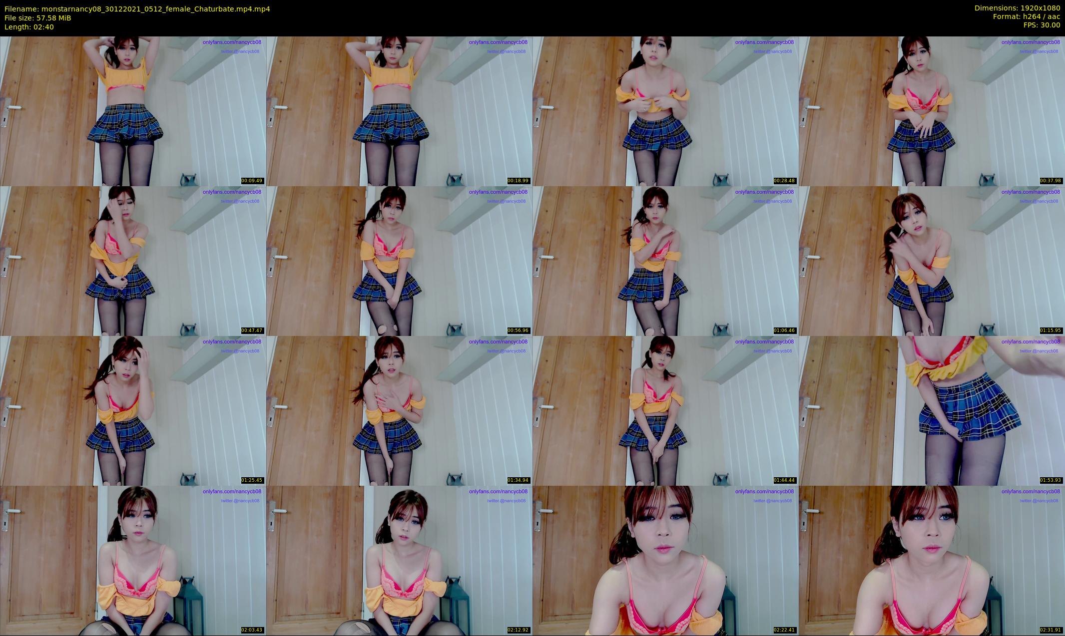 monstarnancy08 — 3 minute Chaturbate female cam show recording, 1080p, Dec 30, 2021