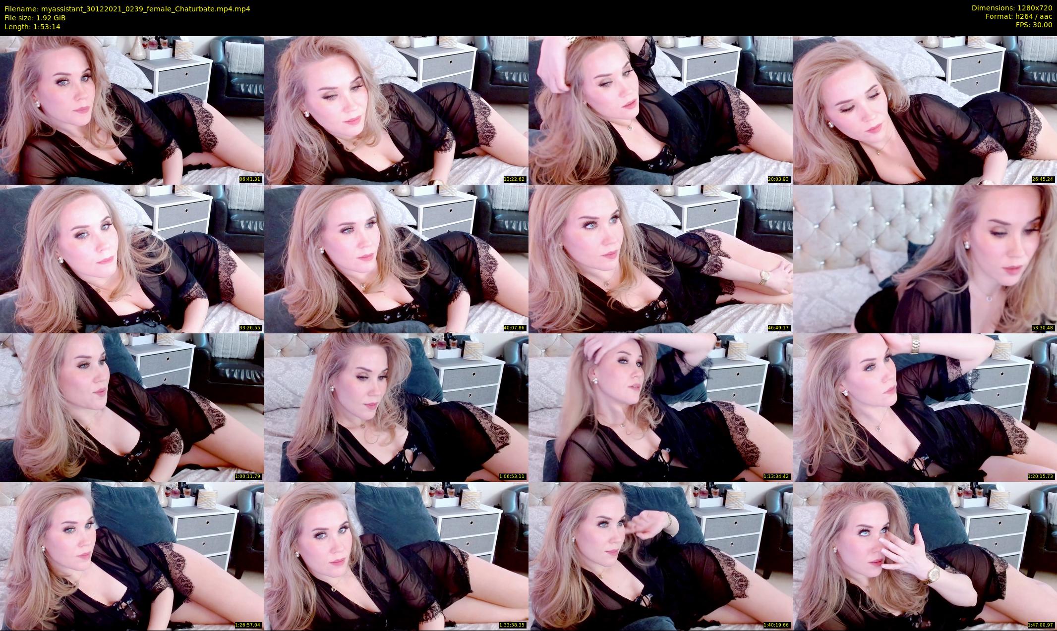 myassistant — 114 minute Chaturbate female cam show recording, 720p, Dec 30, 2021
