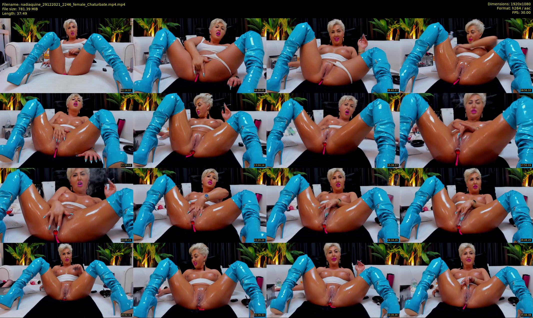 nadiaquine — 38 minute Chaturbate female cam show recording, 1080p, Dec 29, 2021