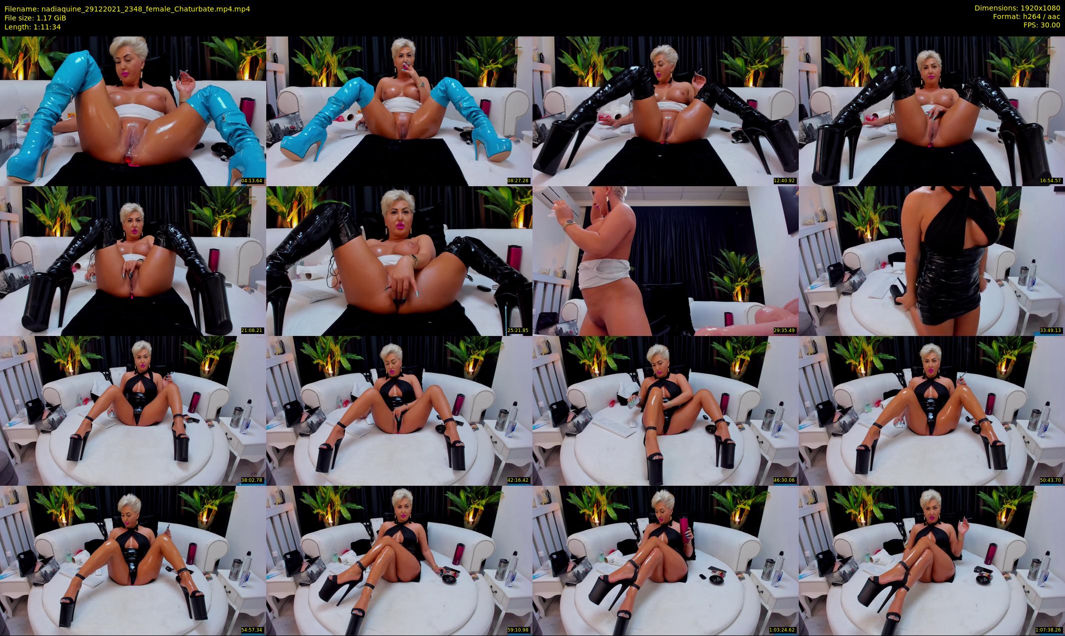 nadiaquine — 72 minute Chaturbate female cam show recording, 1080p, Dec 29, 2021