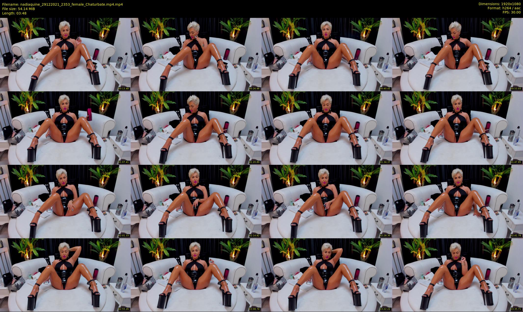 nadiaquine — 4 minute Chaturbate female cam show recording, 1080p, Dec 29, 2021